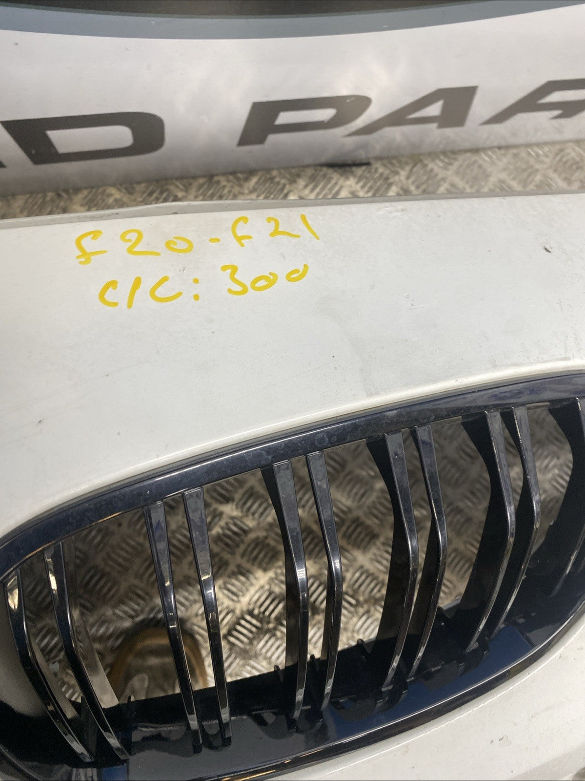 BMW 1 SERIES F20 2012 13 14 Complete Front Bumper Assembly  Alpine White 300