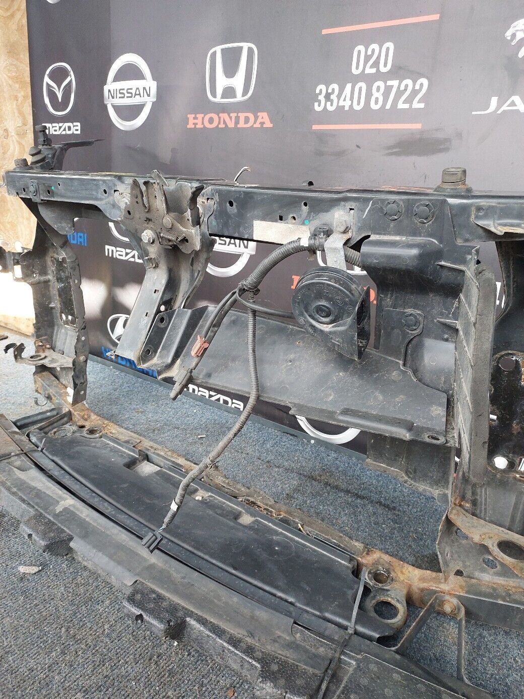 NISSAN QASHQAI 2012 COMPLETE SLAM PANEL