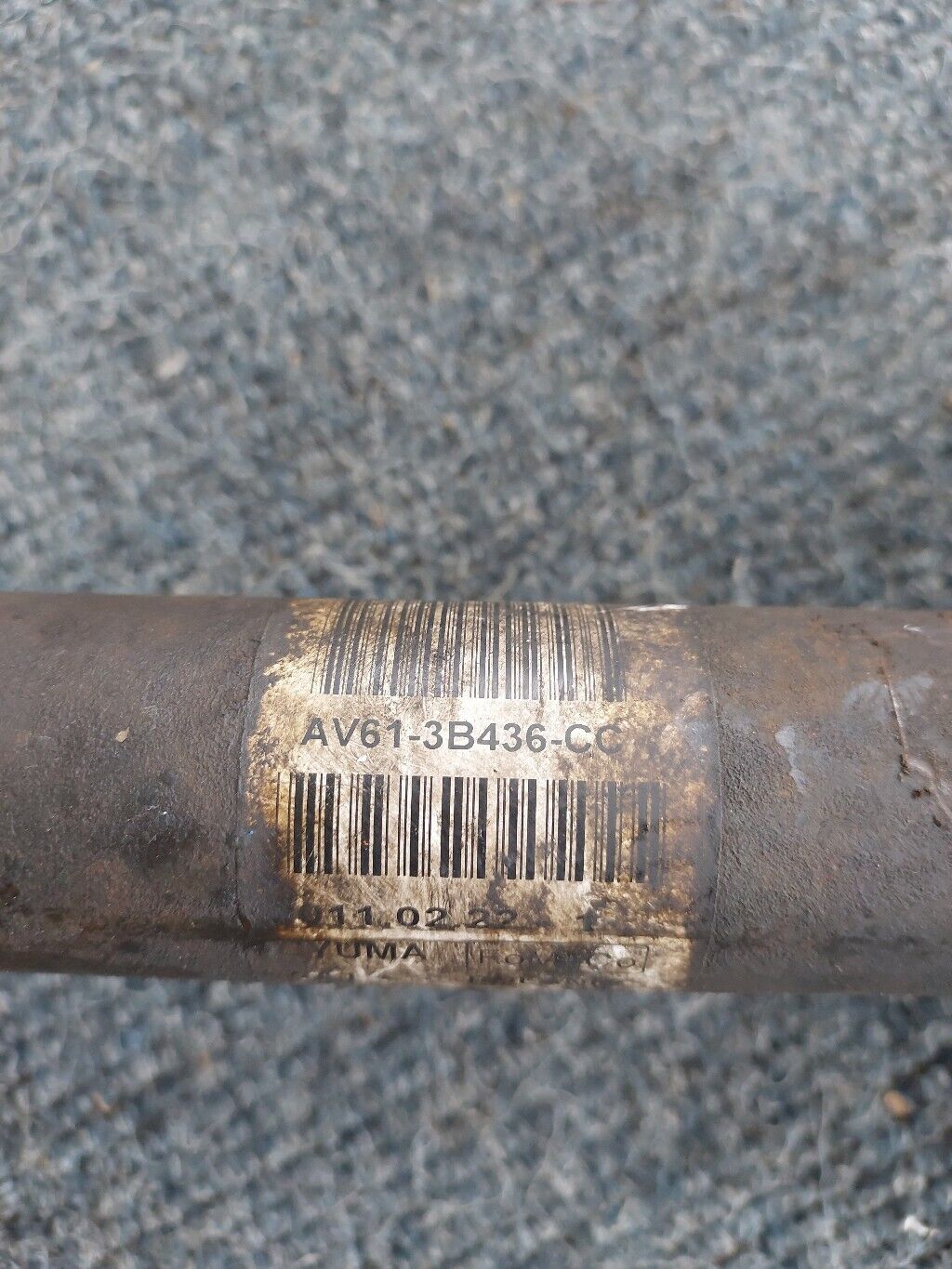 FORD FOCUS O/S DRIVE SHAFT 2012