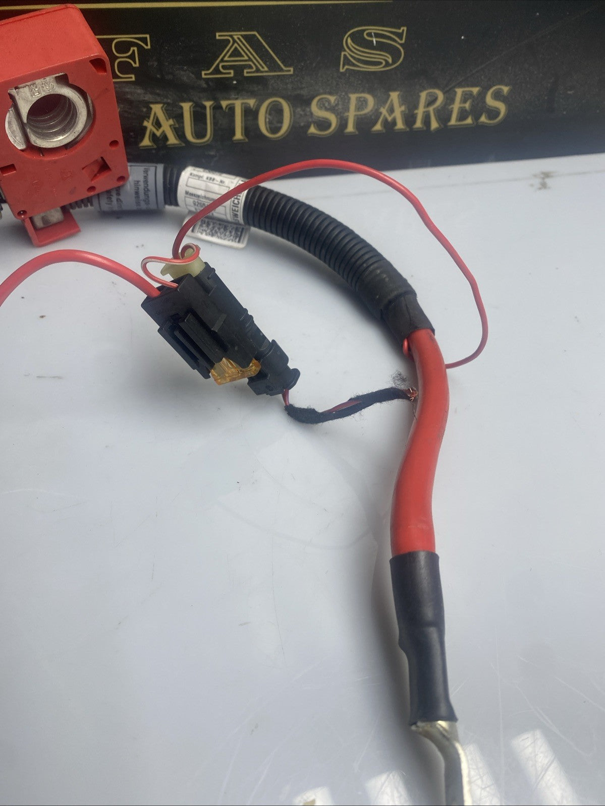 BMW 3 F30 F35 F31 2012 Positive battery cable 9265410 APA19241