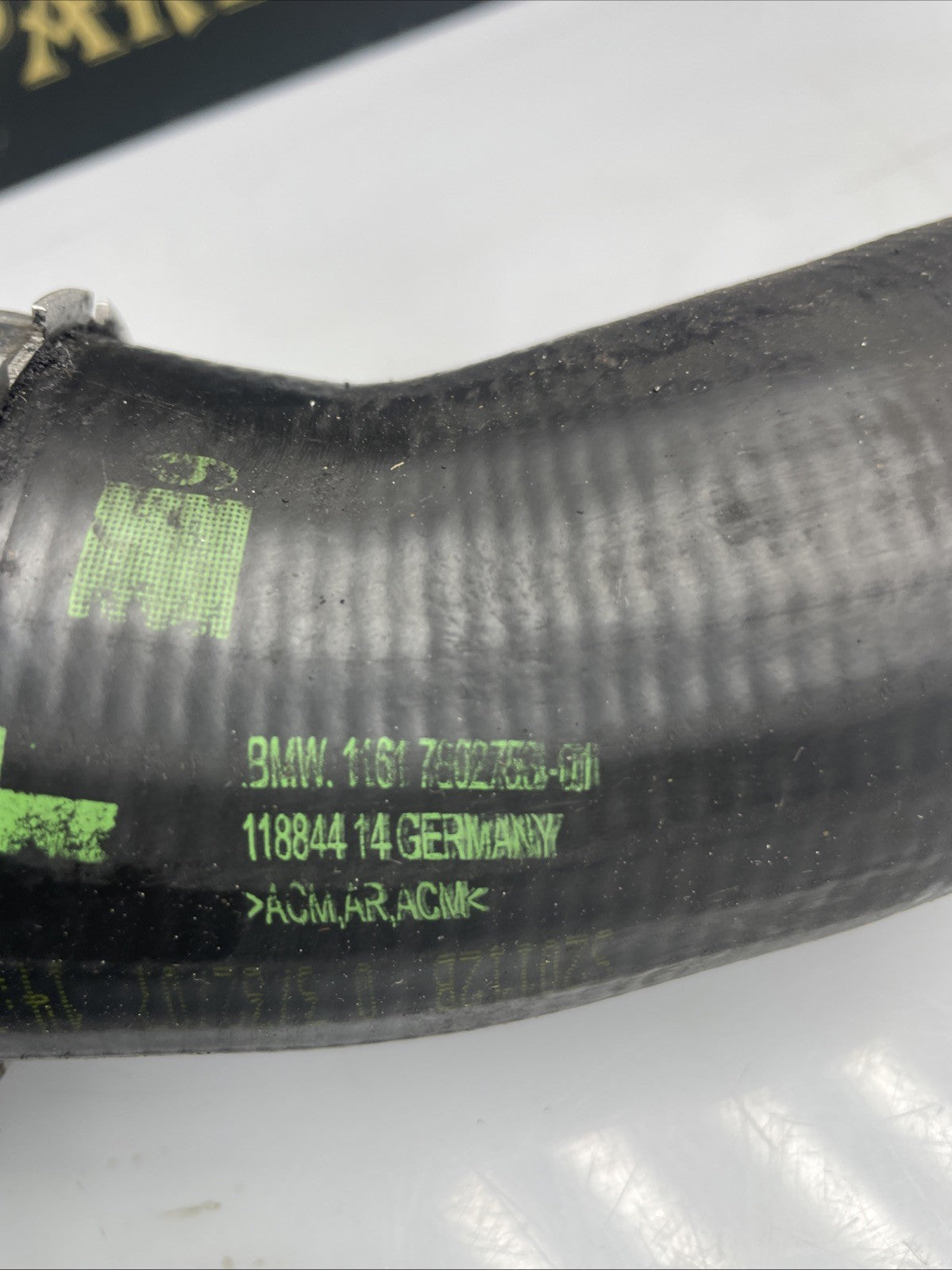 BMW 520D 2010 INTERCOOLER INTER COOLER HOSE PIPE 11884414
