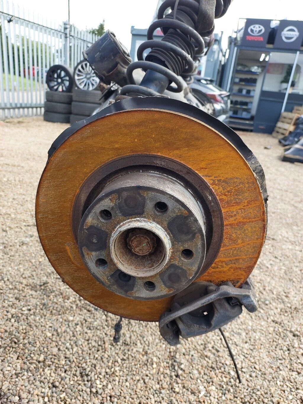 BMW X5 X6 F15 F16 REAR SUBFRAME AXLE COMPLETE, HANDBRAKE, DIFF, SUSPENSION