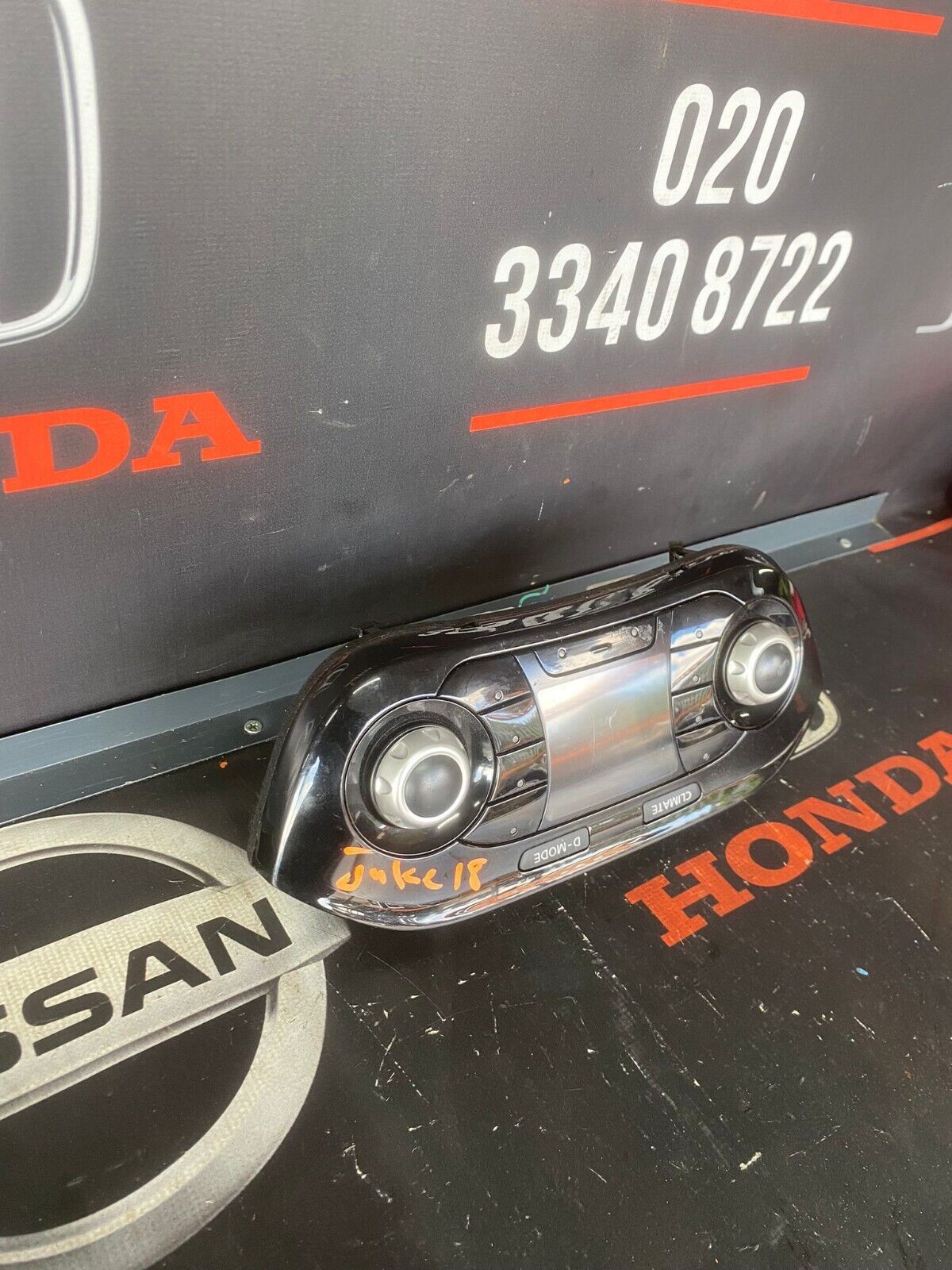 NISSAN JUKE 2018 HEATER CLIMATE CONTROL UNIT