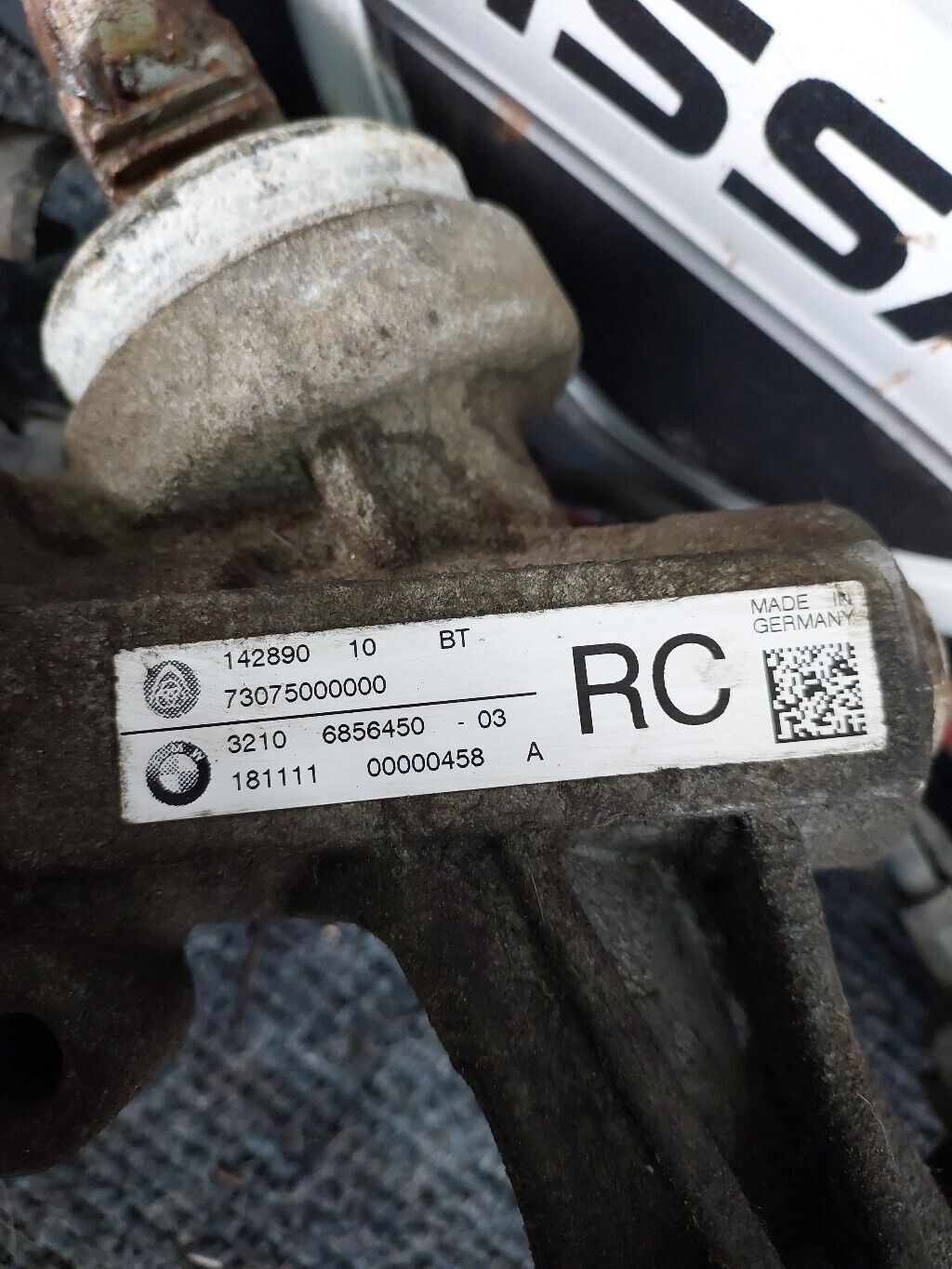 BMW 1 2 3 4 SERIES 13-17  POWER RC STEERING RACK 14289010 , 6856450