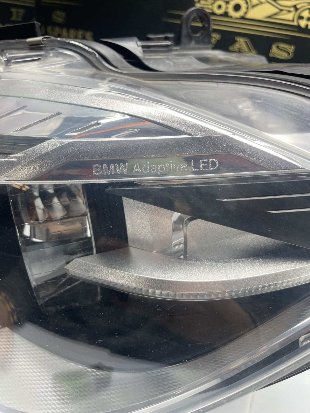 BMW X5 X6 HEADLIGHT COMPLETE ADAPTIVE F15 F16 2013- 2018 7214855 PASSENGER SIDE