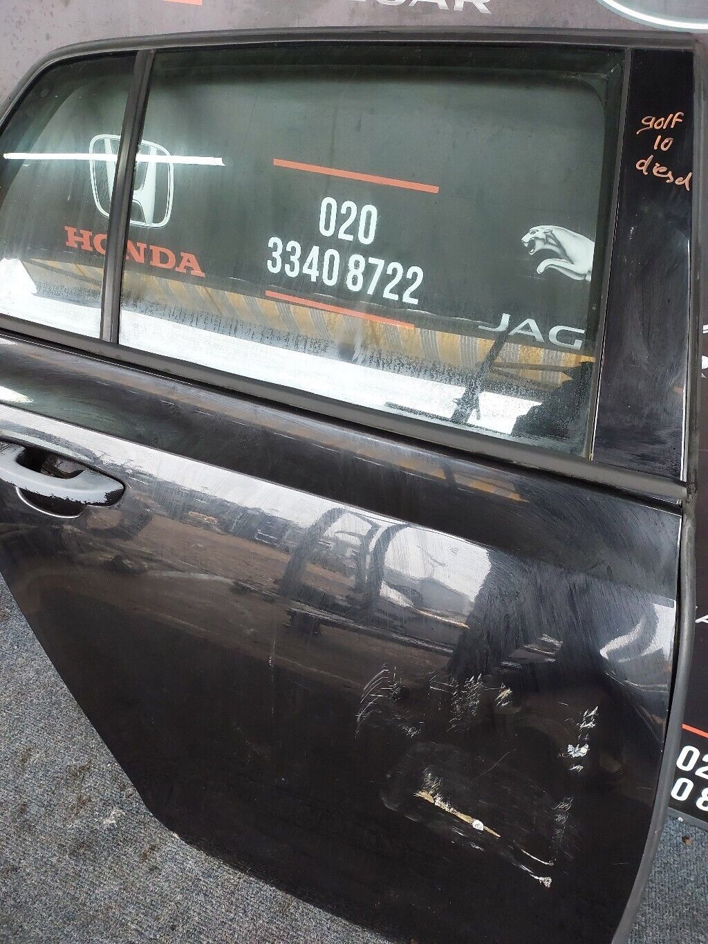 VOLKSWAGEN GOLF O/S REAR DOOR RH 2010