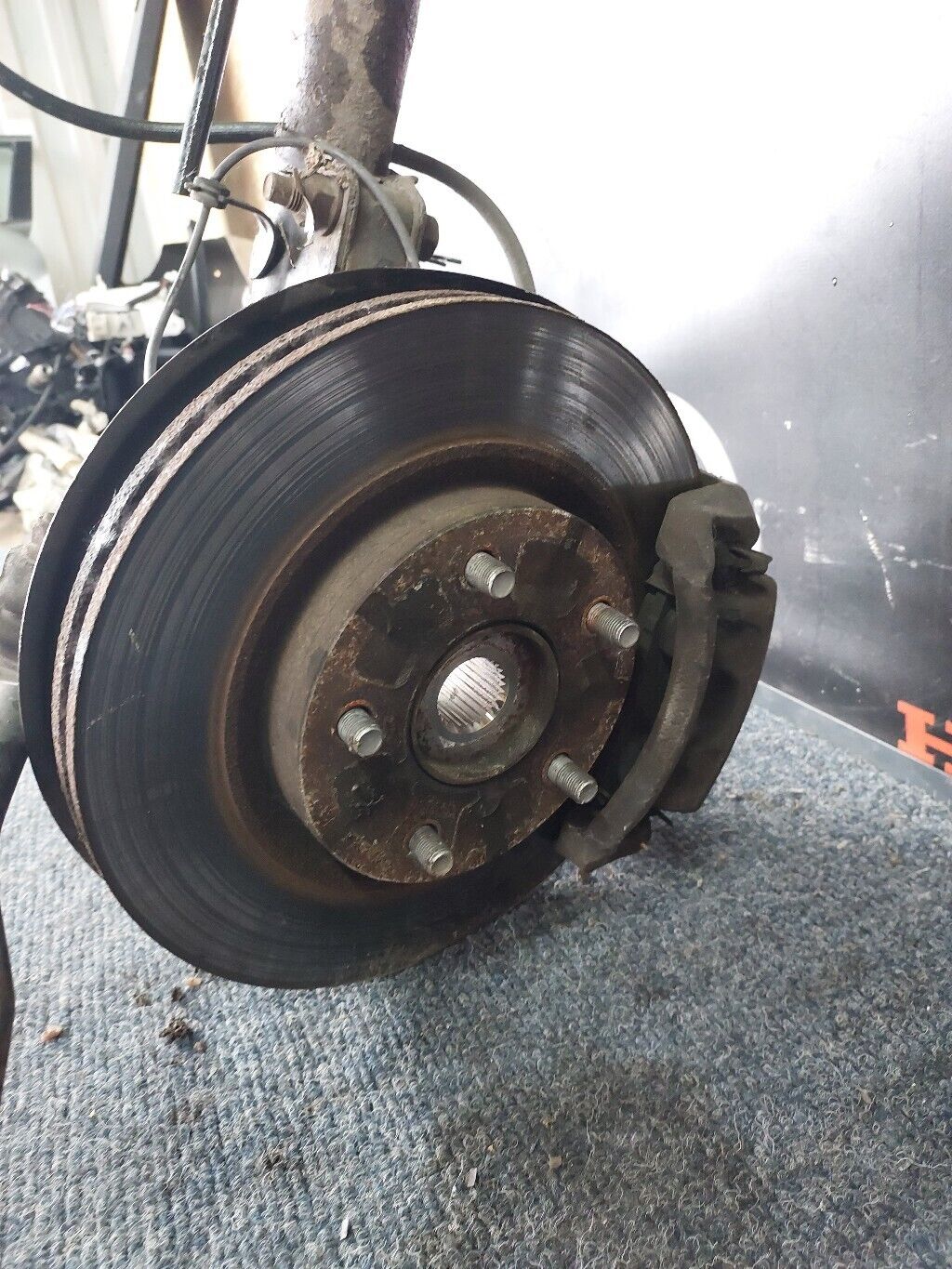 NISSAN JUKE O/S FRONT COMPLETE SUSPENSION LEG RH 2014