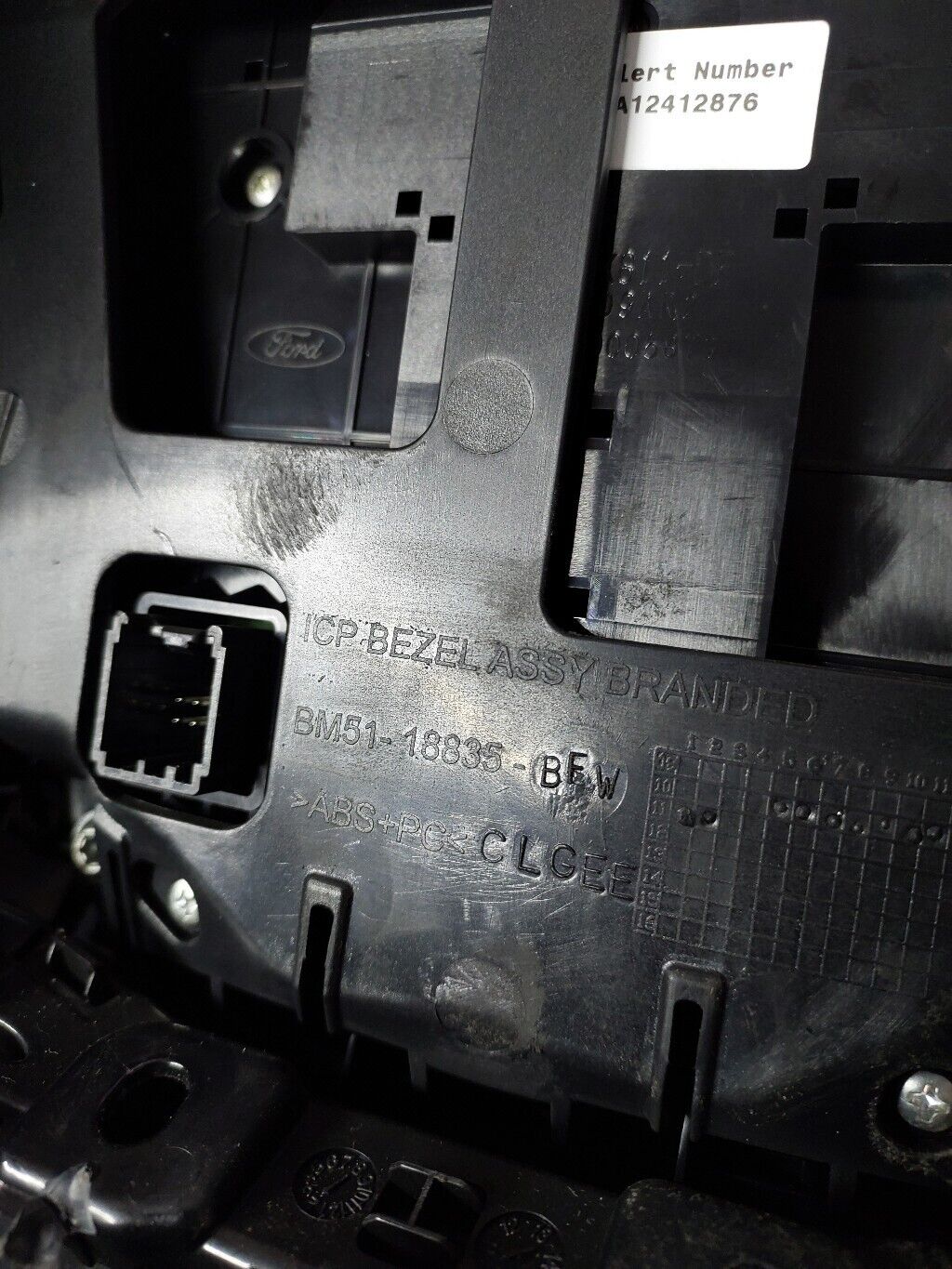 FORD FOCUS STEREO RADIO MEDIA CD PLAYER HEAD UNIT 2012 BM5118835