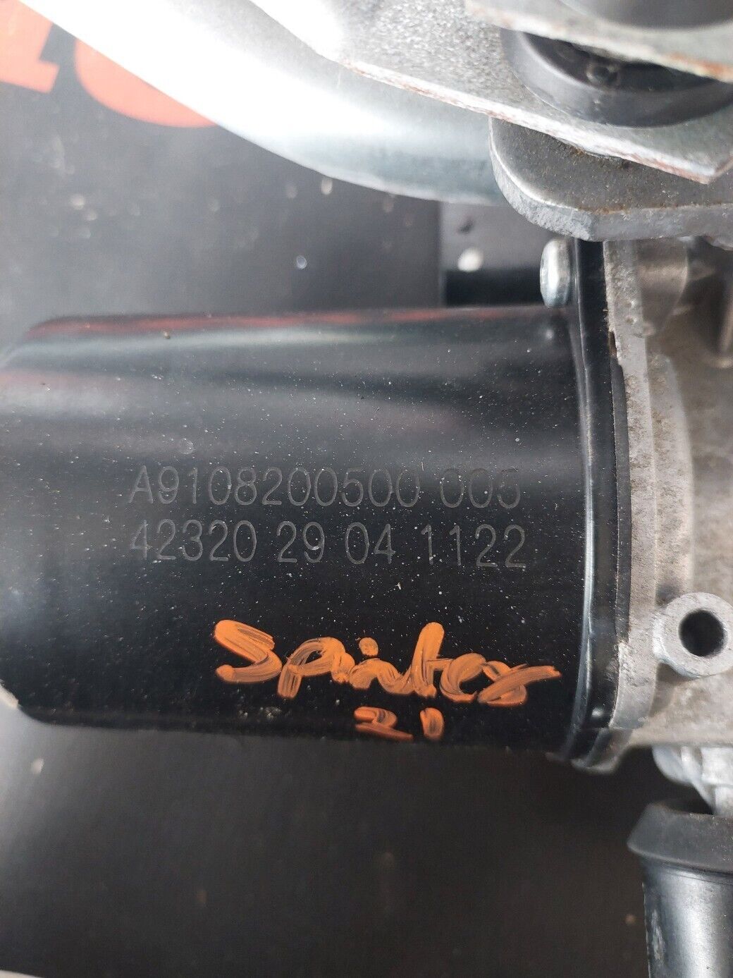 MERCEDES SPRINTER 2021 WIPER MOTOR & LINKAGE