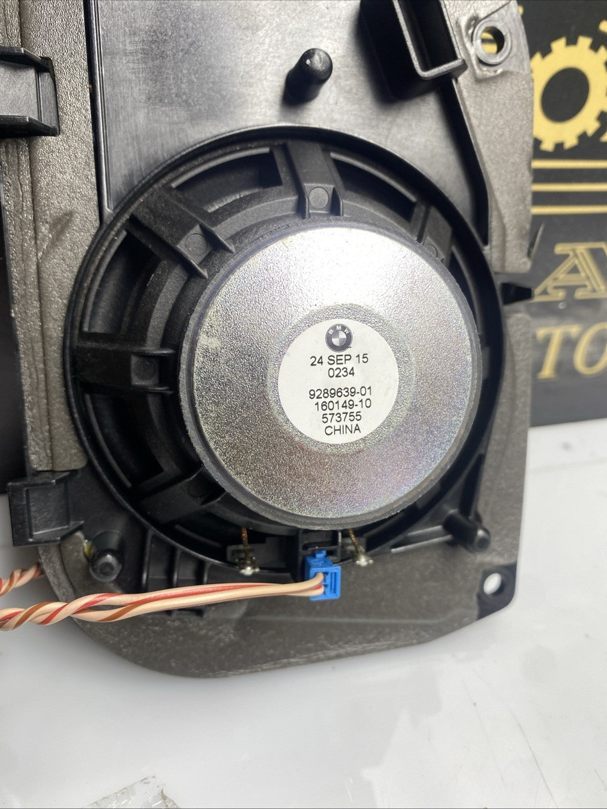 BMW 5 SERIES F10 F11 SOUND SPEAKER REAR LEFT PASSENGER DOOR 9289639 2014