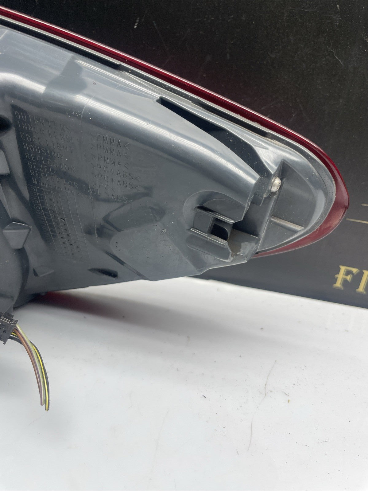 GENUINE BMW X6 F16 REAR LEFT PASSENGER SIDE OUTER LED TAIL LIGHT  7314859 2015-9