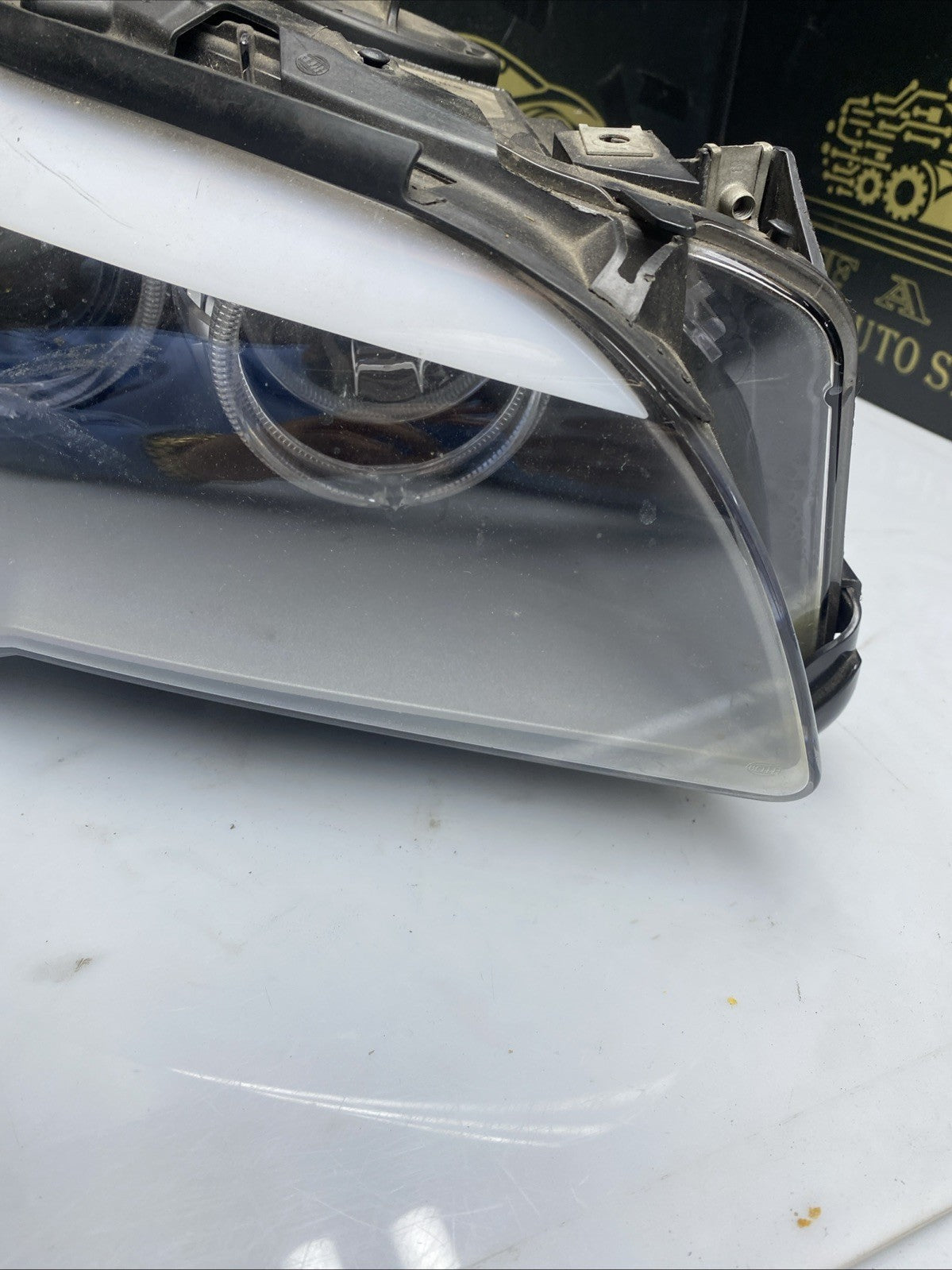 BMW 5 SERIES 2010-2013 HEADLIGHT DRIVER RIGHT SIDE 1LL010131-04 (P70)