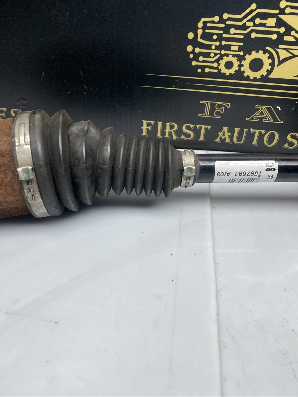 BMW 4 SERIES F32 2015 DRIVESHAFT FRONT RIGHT DRIVER SIDE 7597694 2.0 PETROL