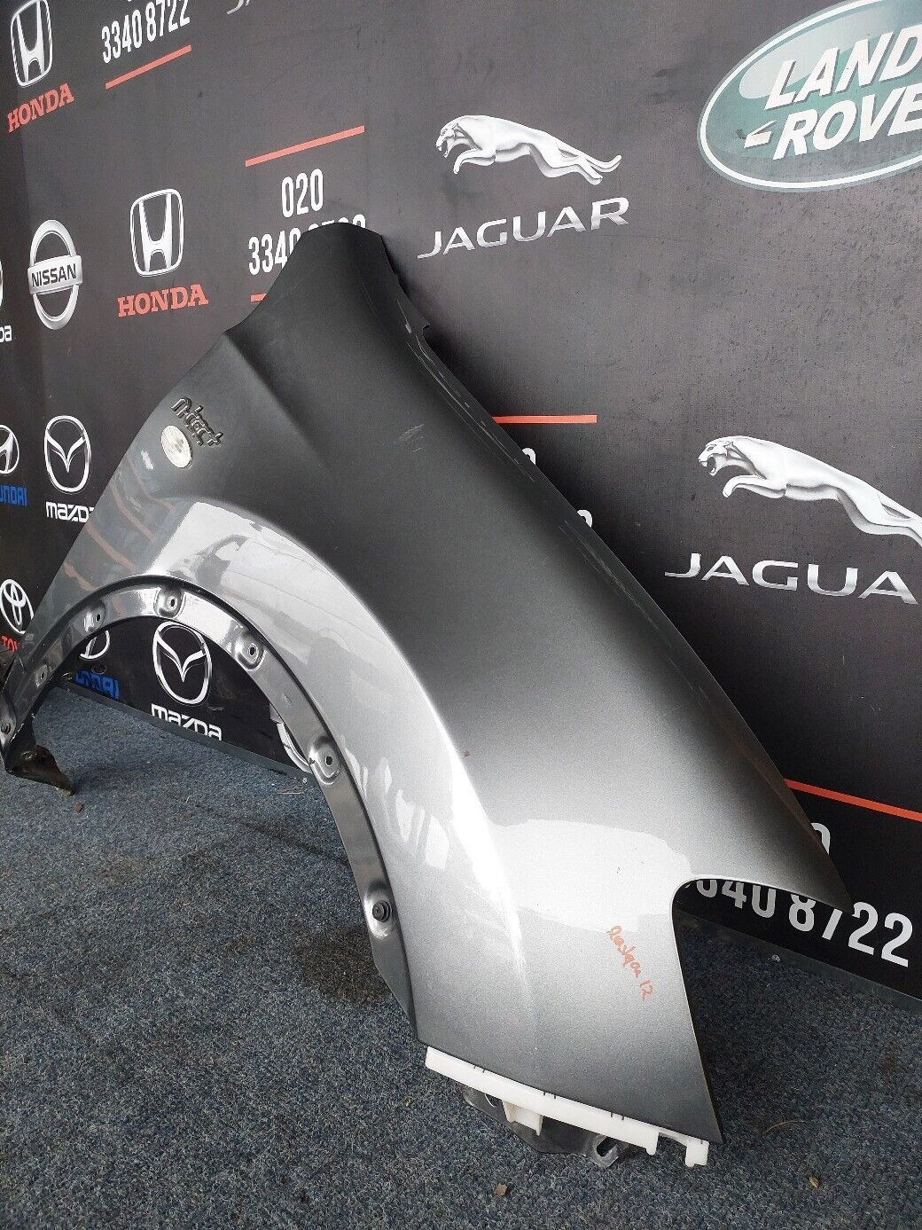 NISSAN QASHQAI 2012 O/S WING FENDER RH