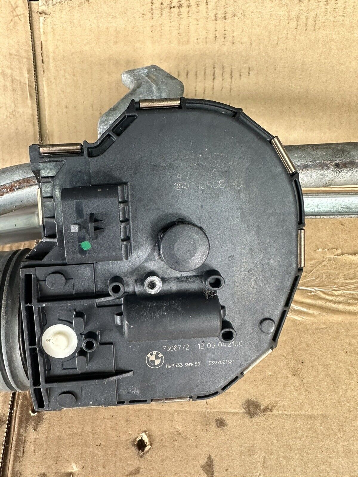 BMW 5 Series Wiper Motor Front F10 2013 7308772  