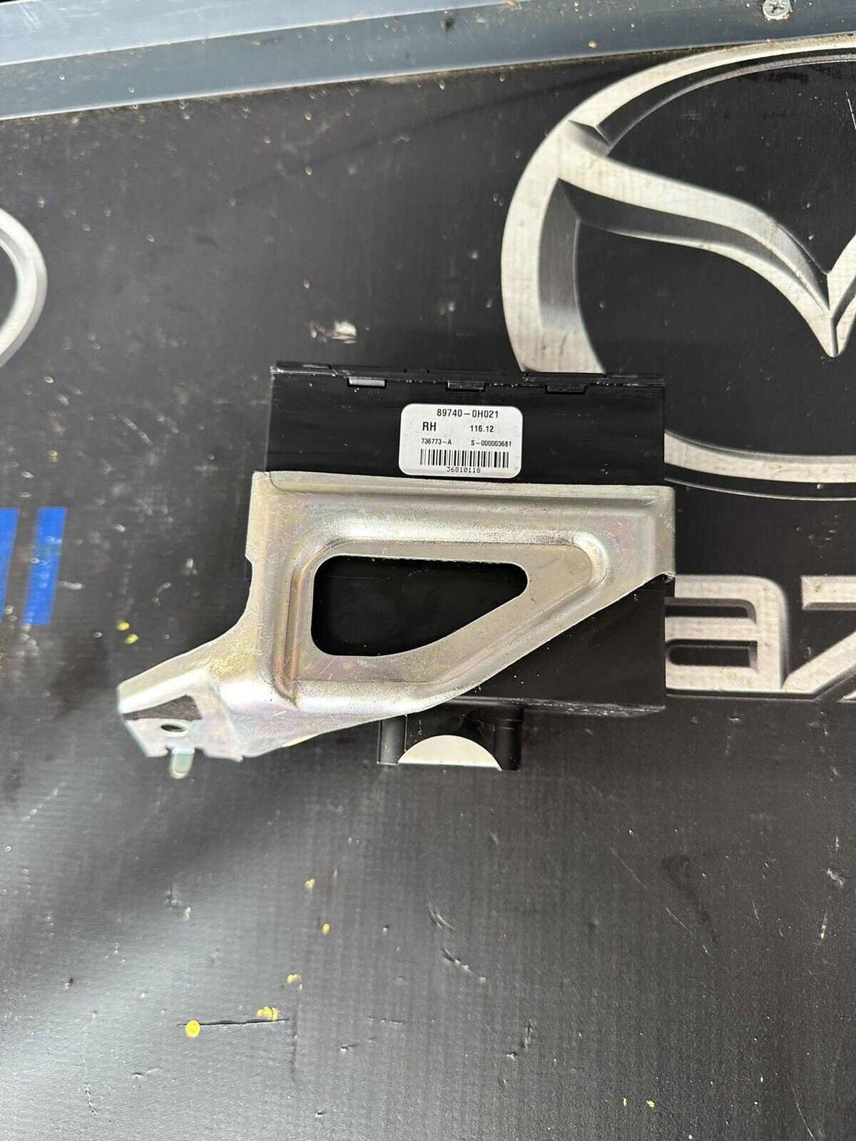 TOYOTA  AYGO 2010 DOOR CENTRAL LOCKING MODULE ECU -  89740-0H021
