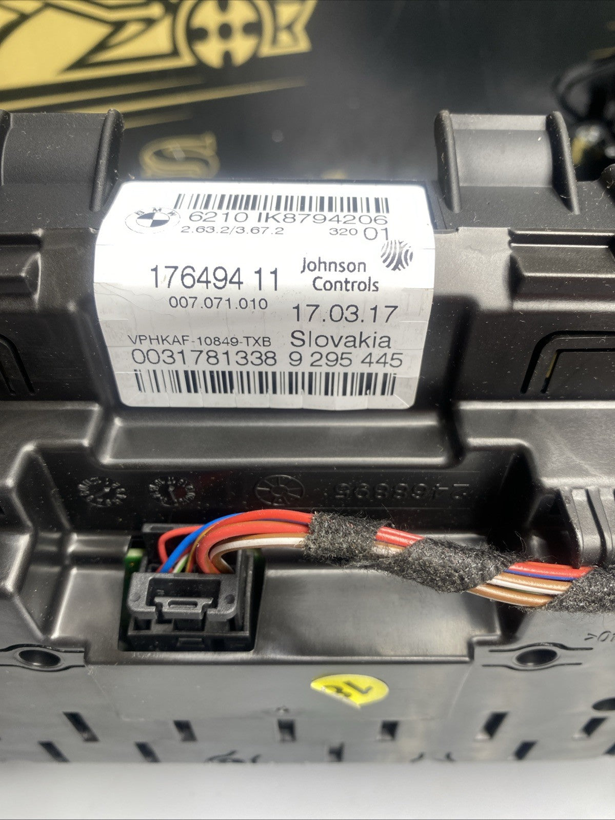 BMW 1 F20 F21 2 Series F22 F23 F45 Instrument Cluster Odometer 176494 11
