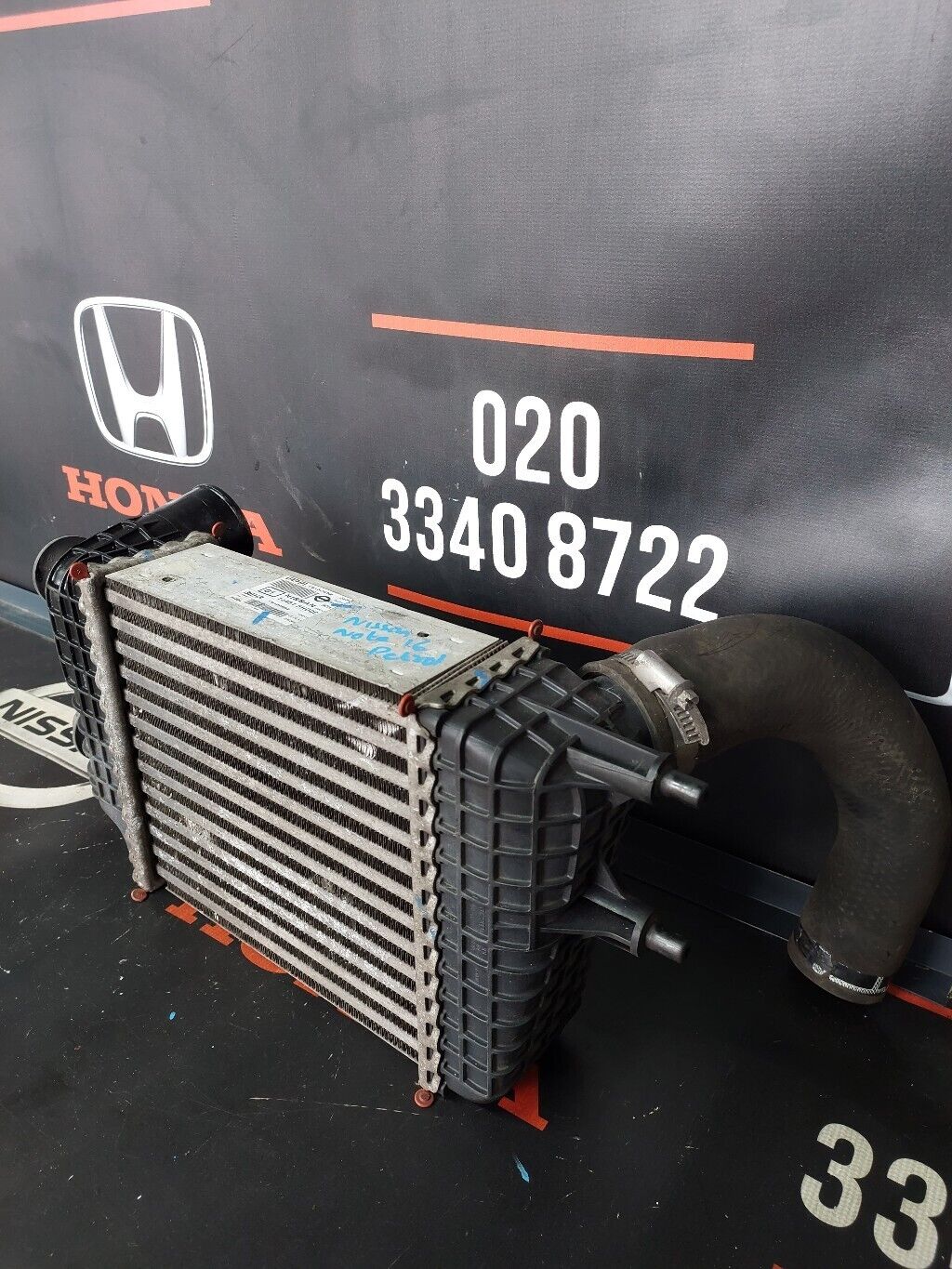NISSAN NOTE 2016 PETROL RADIATOR INTERCOOLER 144613HD0C