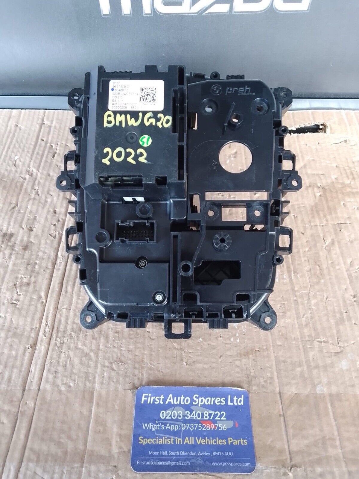 BMW 3 G20 G21 2022 gear selector shifter