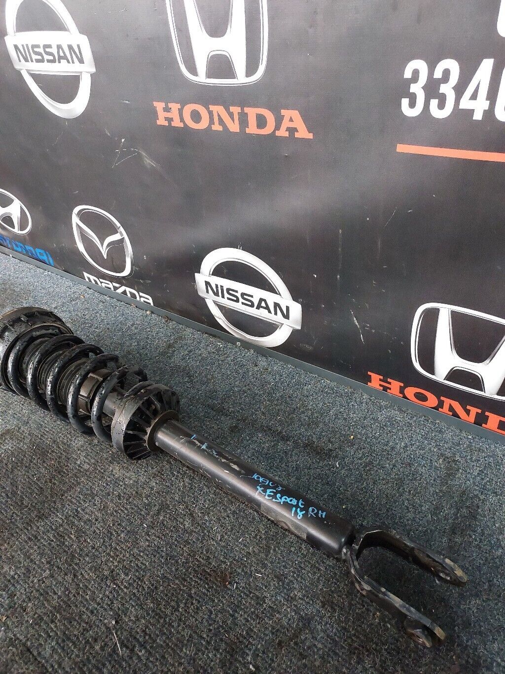 JAGUAR XE SPORT 2018 O/S FRONT SHOCK ABSORBER & SPRING RH