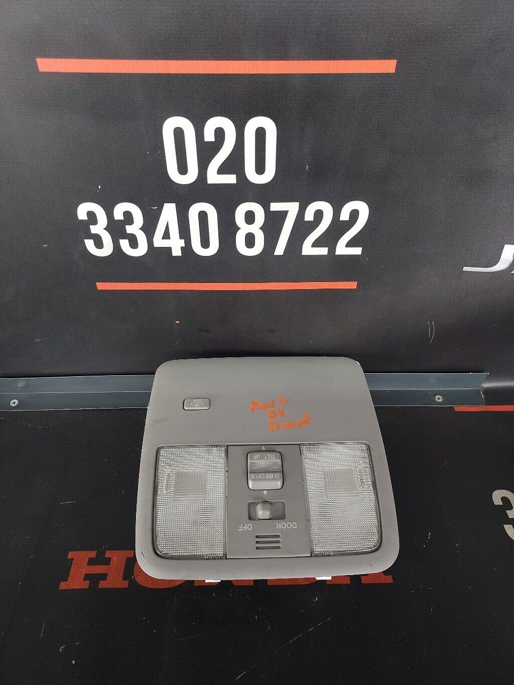 TOYOTA RAV 4 2008 INTERIOR ROOF LIGHT