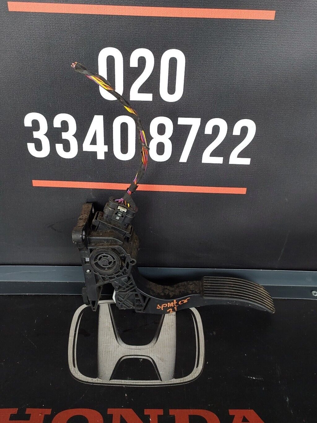 MERCEDES SPRINTER VAN 2021 ACCELERATOR THROTLE PEDAL