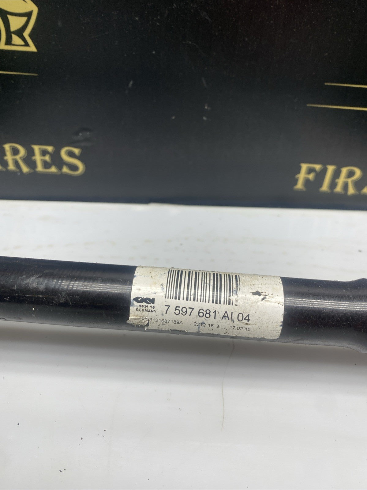 BMW 1 2 3 4 SERIES F20 F30 F32 PASSENGER LEFT REAR N47 DIESEL DRIVESHAFT 7597681