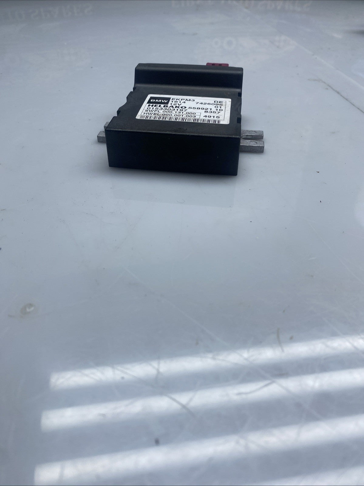 BMW 4 SERIES F32 2015 FUEL PUMP CONTROL MODULE UNIT ECU 7426095