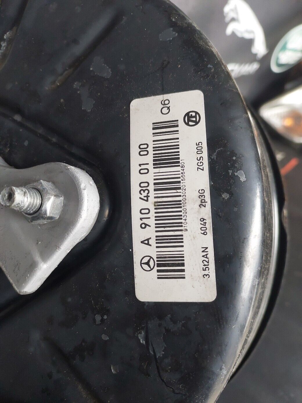 MERCEDES SPRINTER 2021 BRAKE MASTER CYLINDER & SERVO