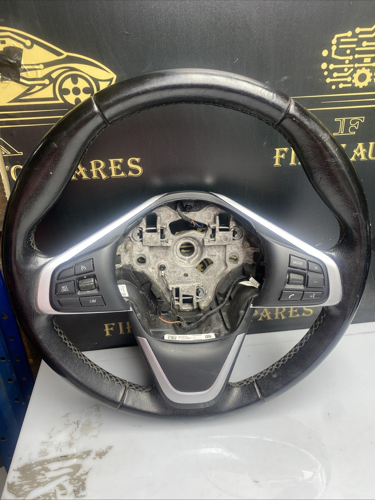 BMW 2 SERIES GRAN TOURER F45 MULTIFUNCTION LEATHER PADDLE SHIFT STEERING WHEEL