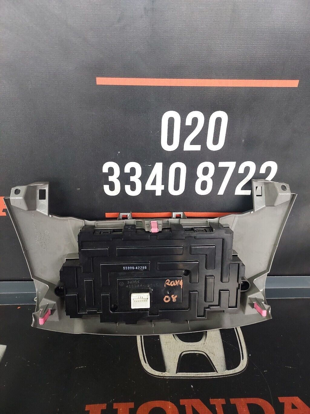 TOYOTA RAV 4 2008 HEATER AC CLIMATE CONTROL UNIT 4559442060