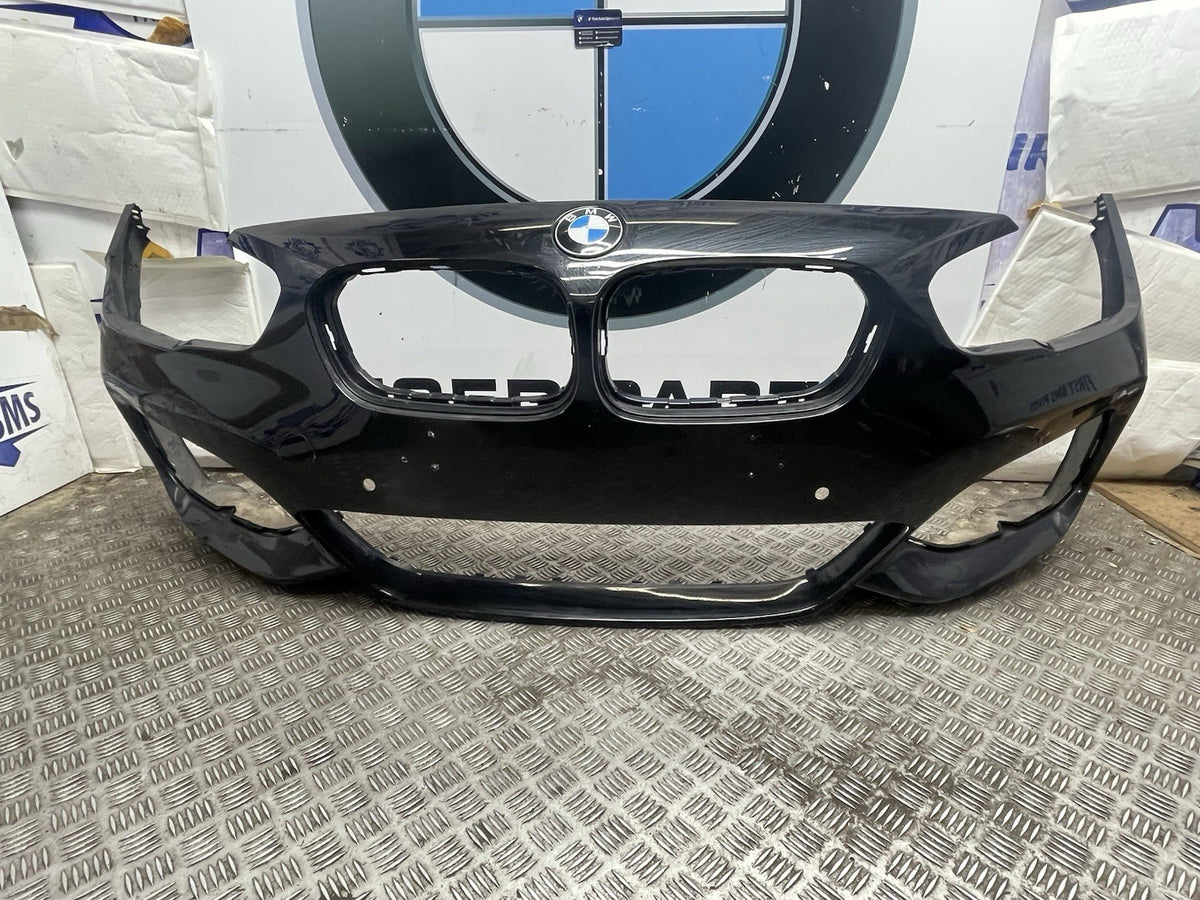 BMW 1 F20 F21 LCI M SPORT FRONT BUMPER 2015-19 GENUINE (Dent On Driver Side)