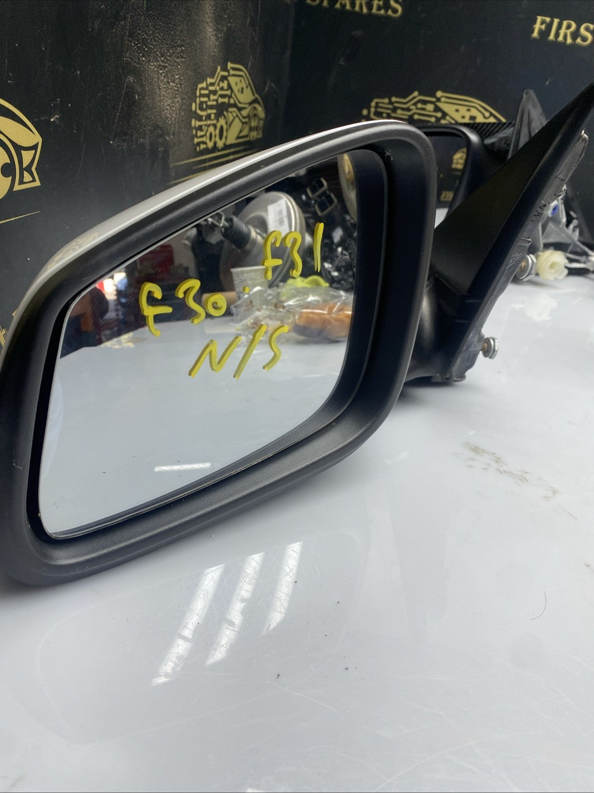 BMW F30 F31 Left Wing Mirror Color Code 300 Passenger Side 6 Pins