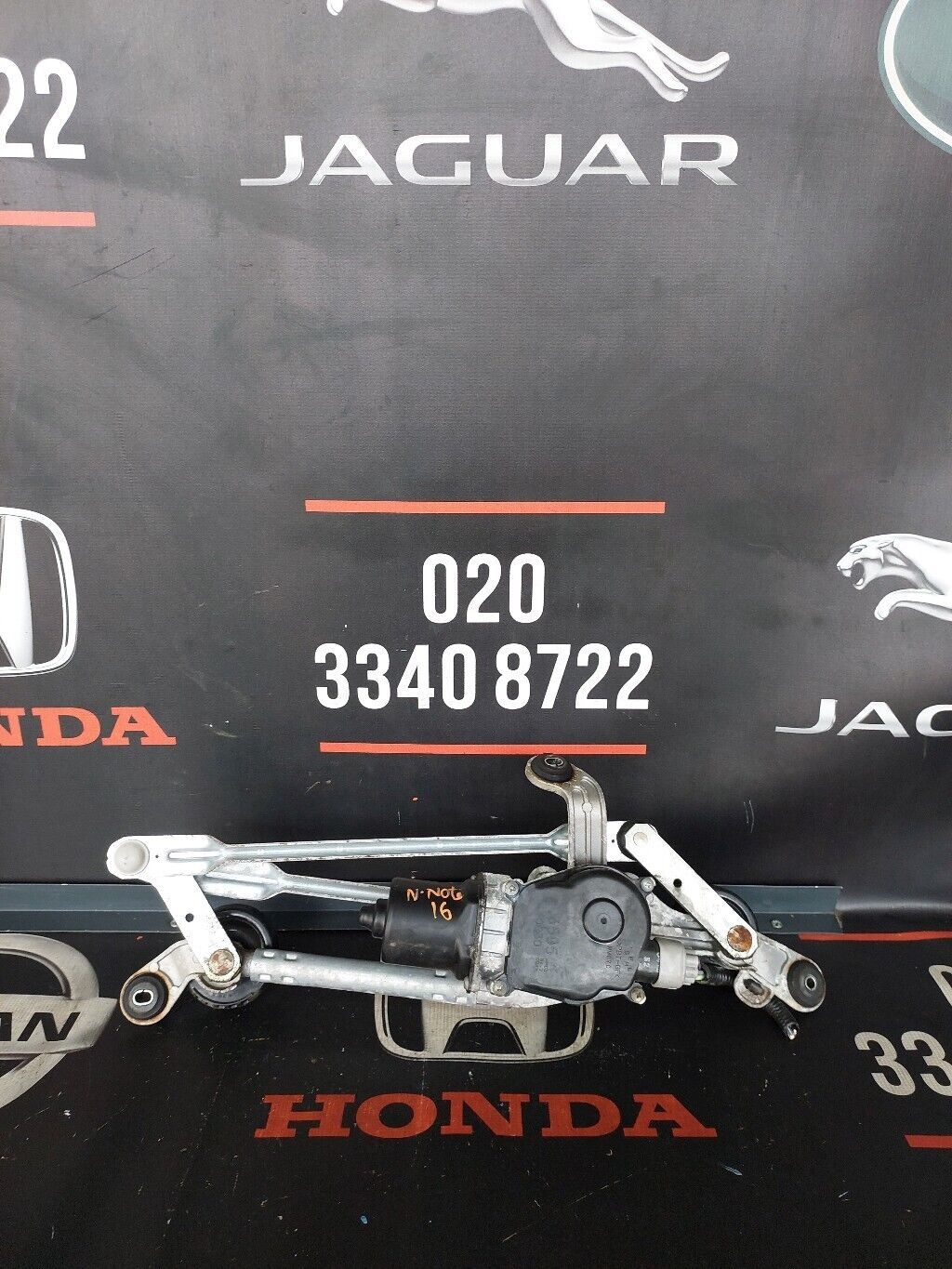 NISSAN NOTE 2016 WIPER MOTOR LINKAGE