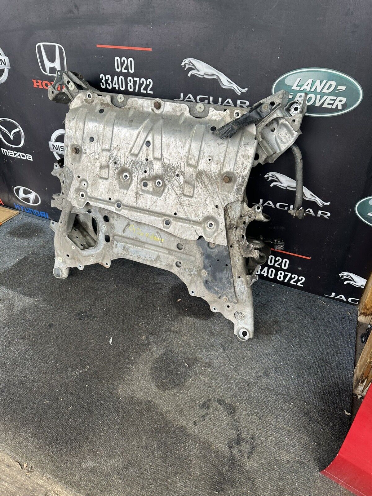 BMW G20 G21 G22 4x4 X-DRIVE FRONT AXLE BEAM CARRIER SUBFRAME SUSPENSION 6883293