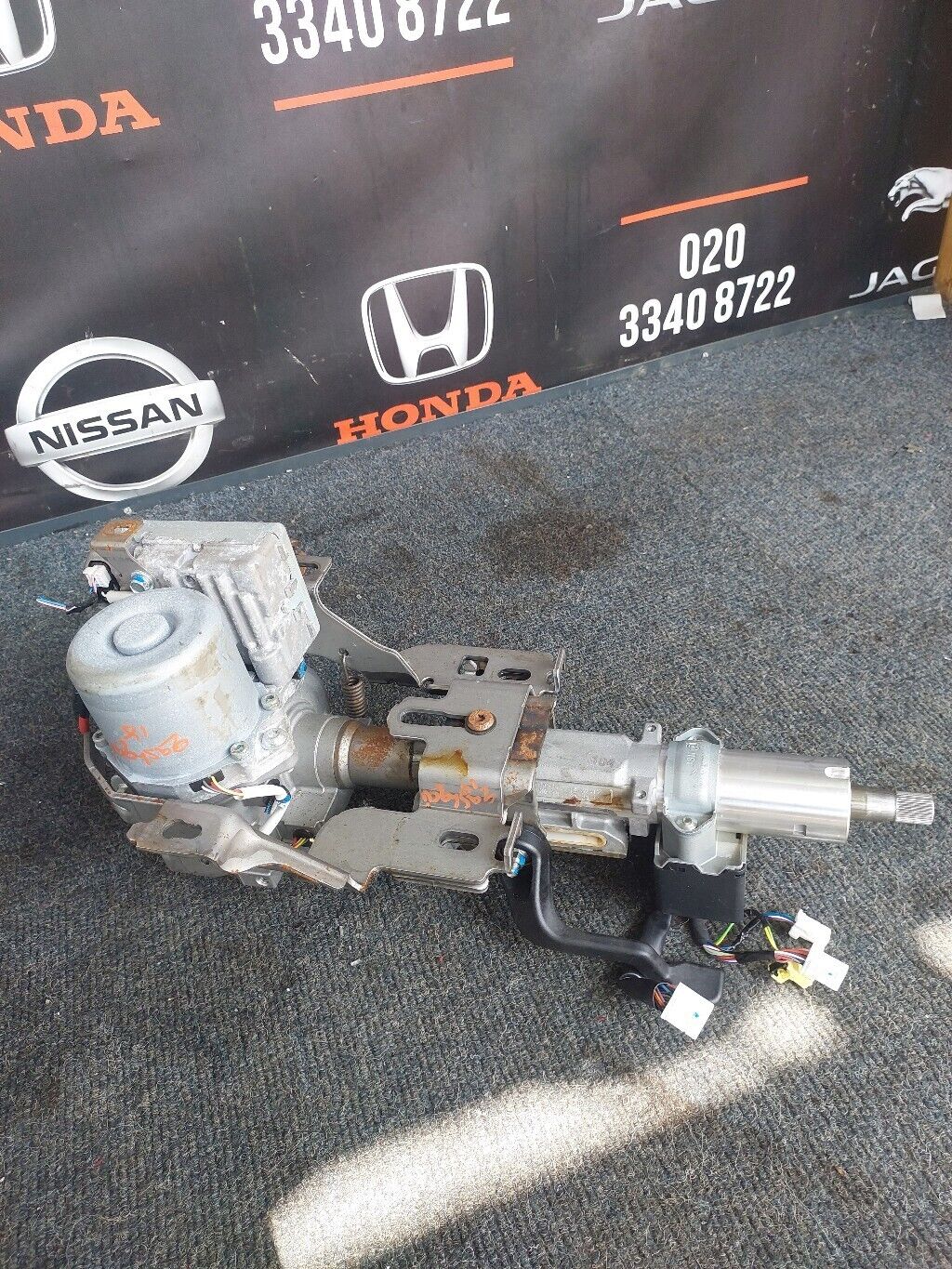 NISSAN QASHQAI STEERING COLUMN 2018