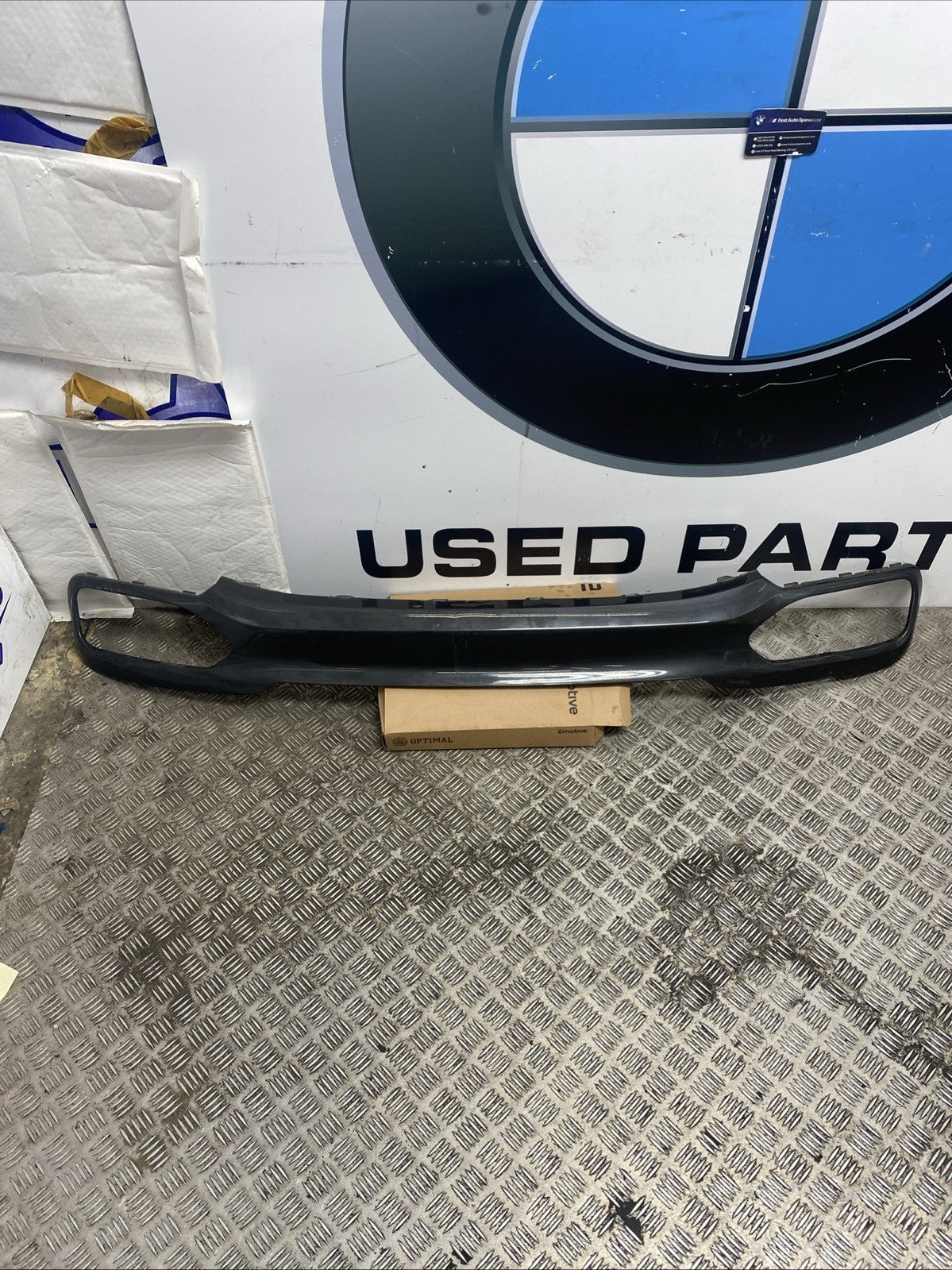 2015-2022 G11 BMW 7 SERIES REAR M SPORT DIFFUSER 8061150