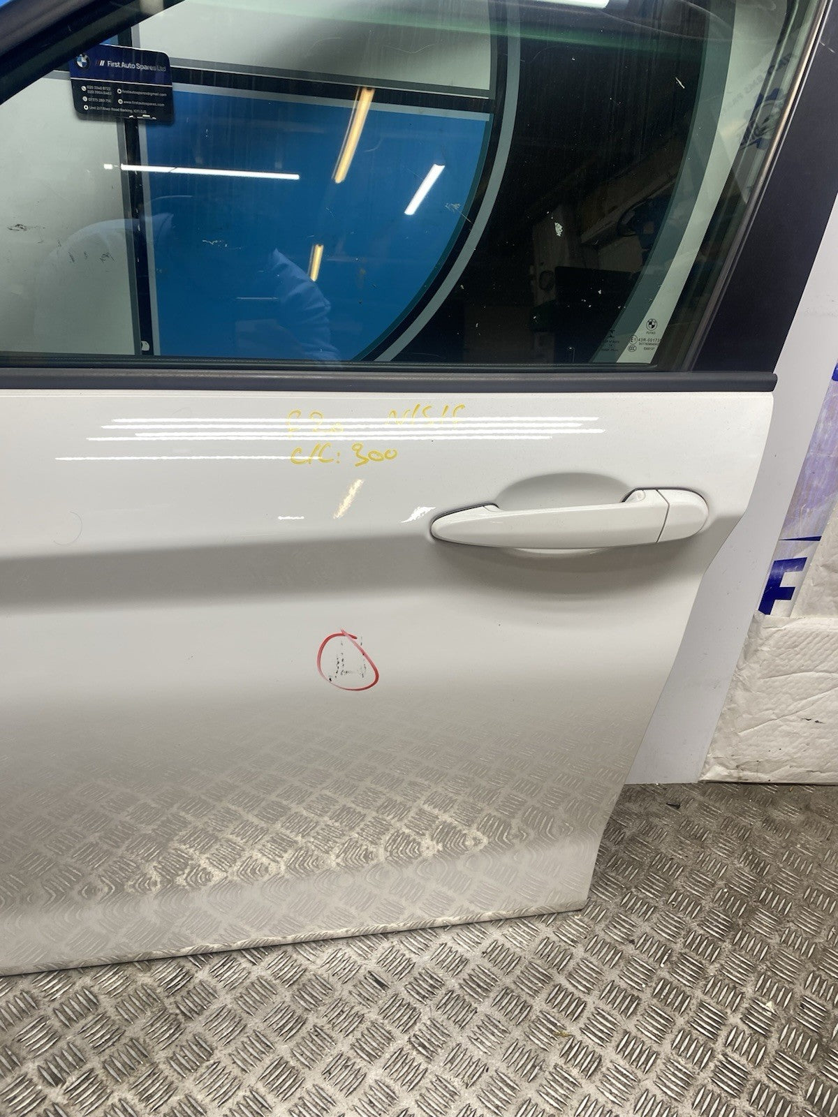 BMW 1 SERIES DOOR FRONT LEFT PASSENGER SIDE F20 2011-2019 BLACK