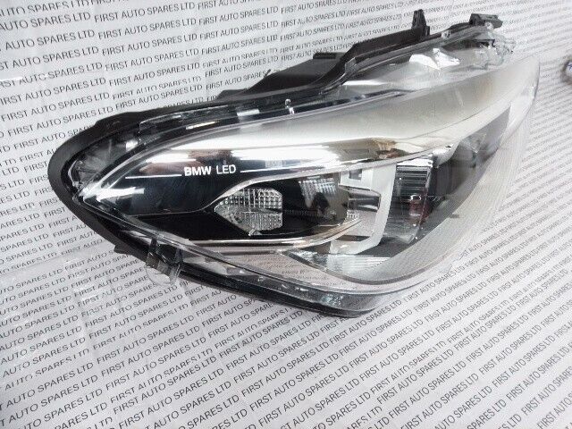 BMW 1 Series F20 F21 Headlight Complete 15-19 Full LED Driver  Off Side 