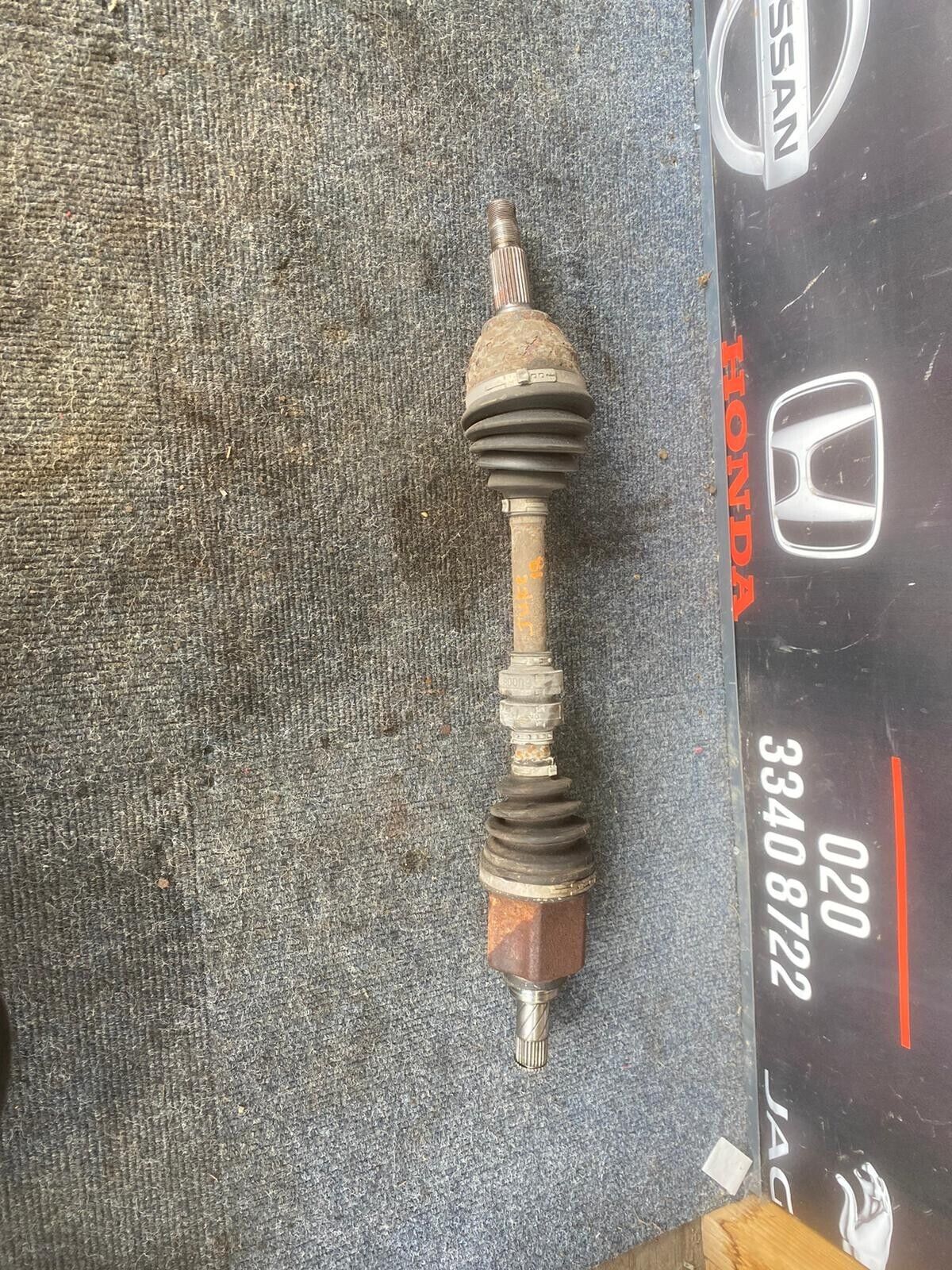 NISSAN JUKE 2018 PETROL N/S LEFT DRIVE SHAFT