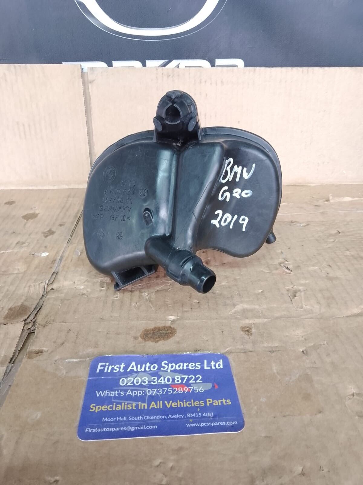 BMW 3 SERIES G20  2019 330e COOLANT EXPANSION TANK