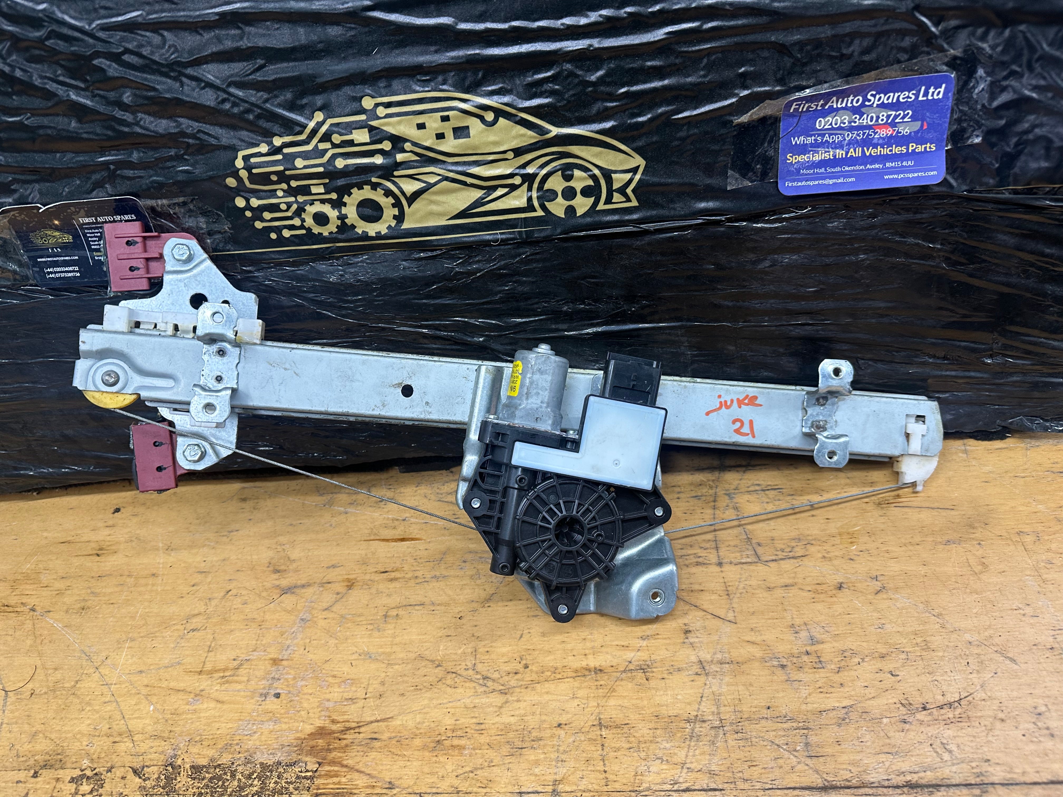 Nissan Juke 2019–On Window Regulator Front Right O/S/F (WR19-071) (80750 6PA1A)