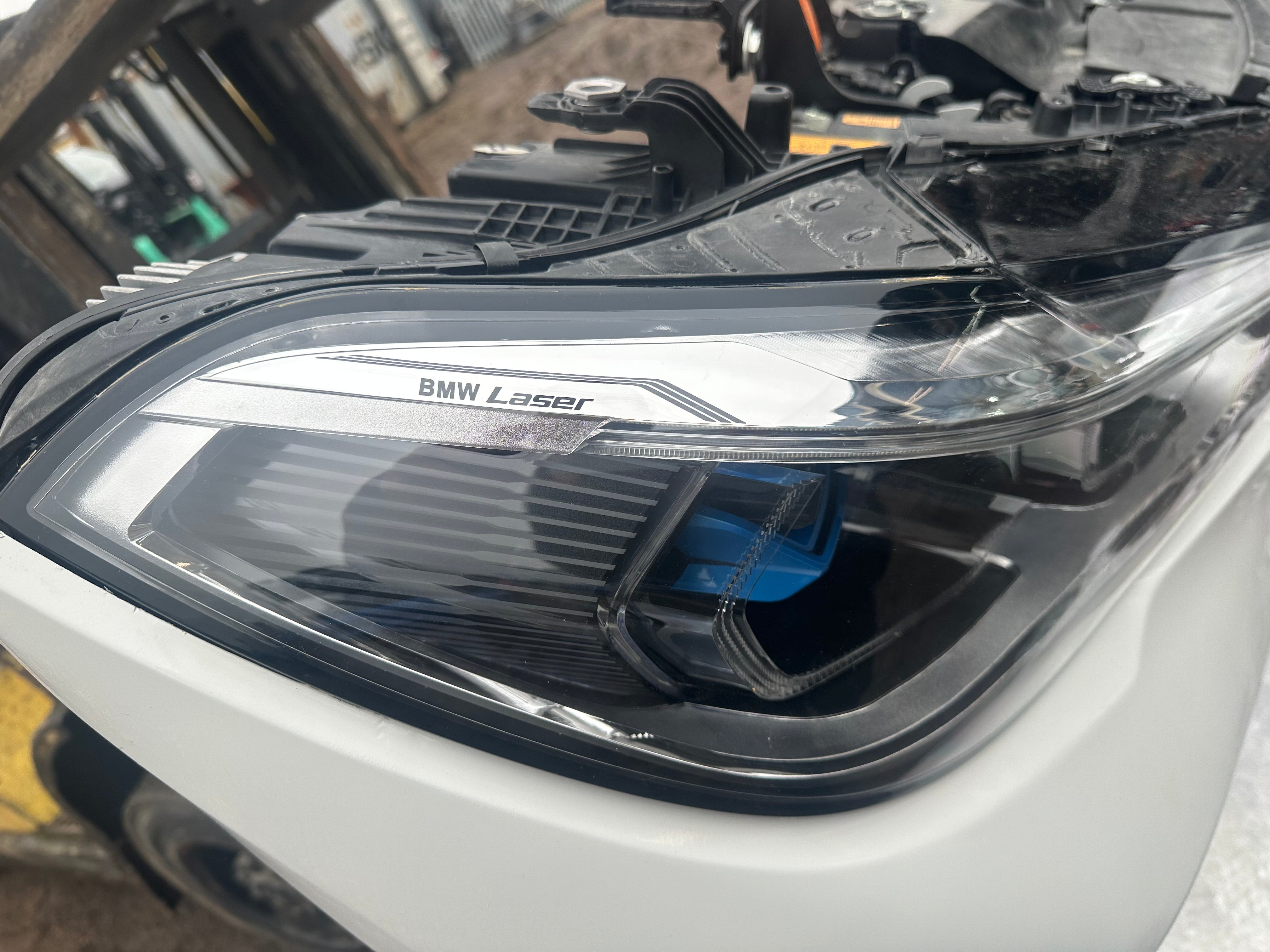 BMW X5 G05 M Sport 2019-2023 Complete Nose Cut with Laser Headlights, Complete Bumper, Slam Panel, and Rad Pack