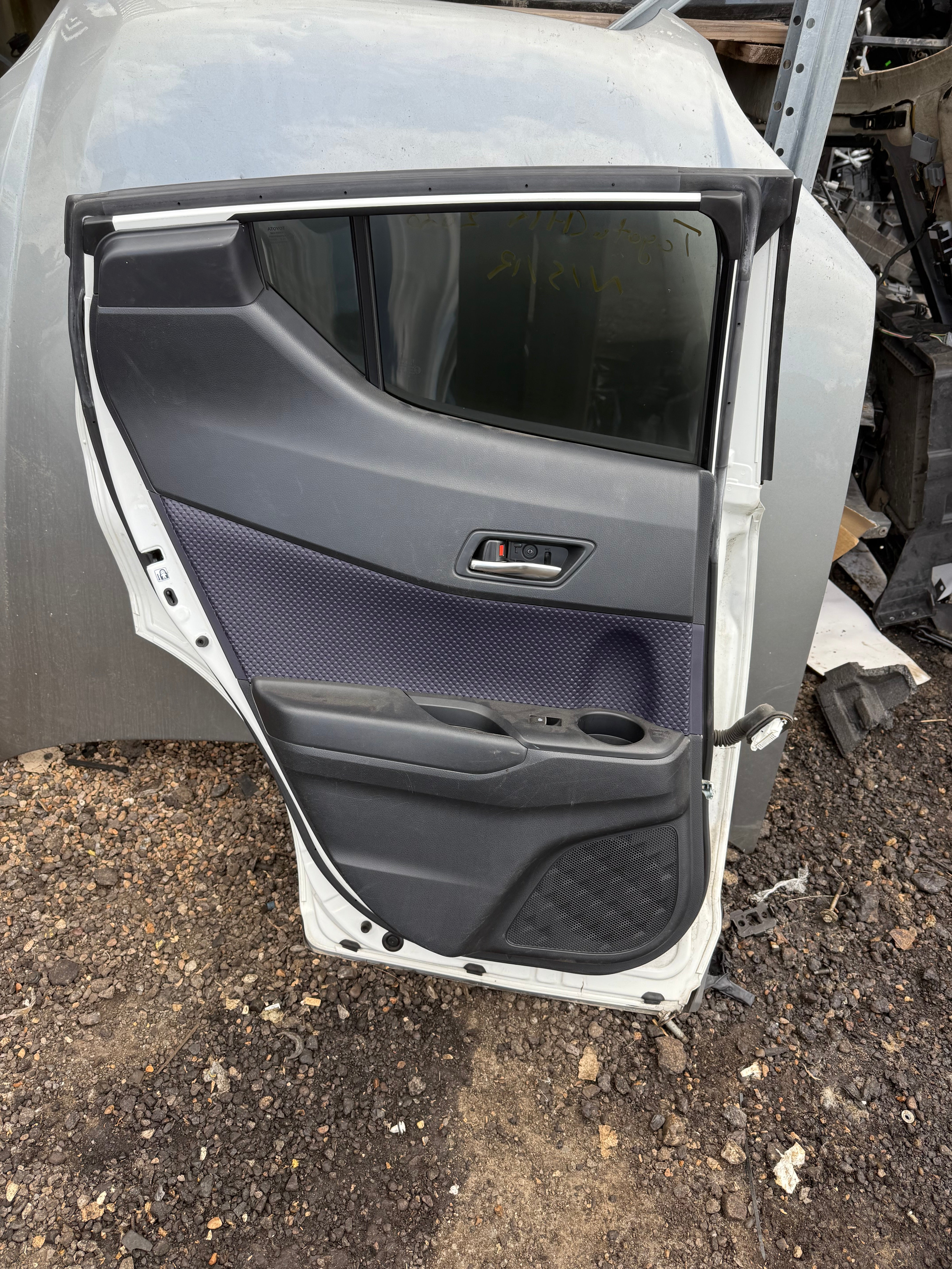 Toyota C-HR Nearside / Left Rear Complete Door (N/S/R)