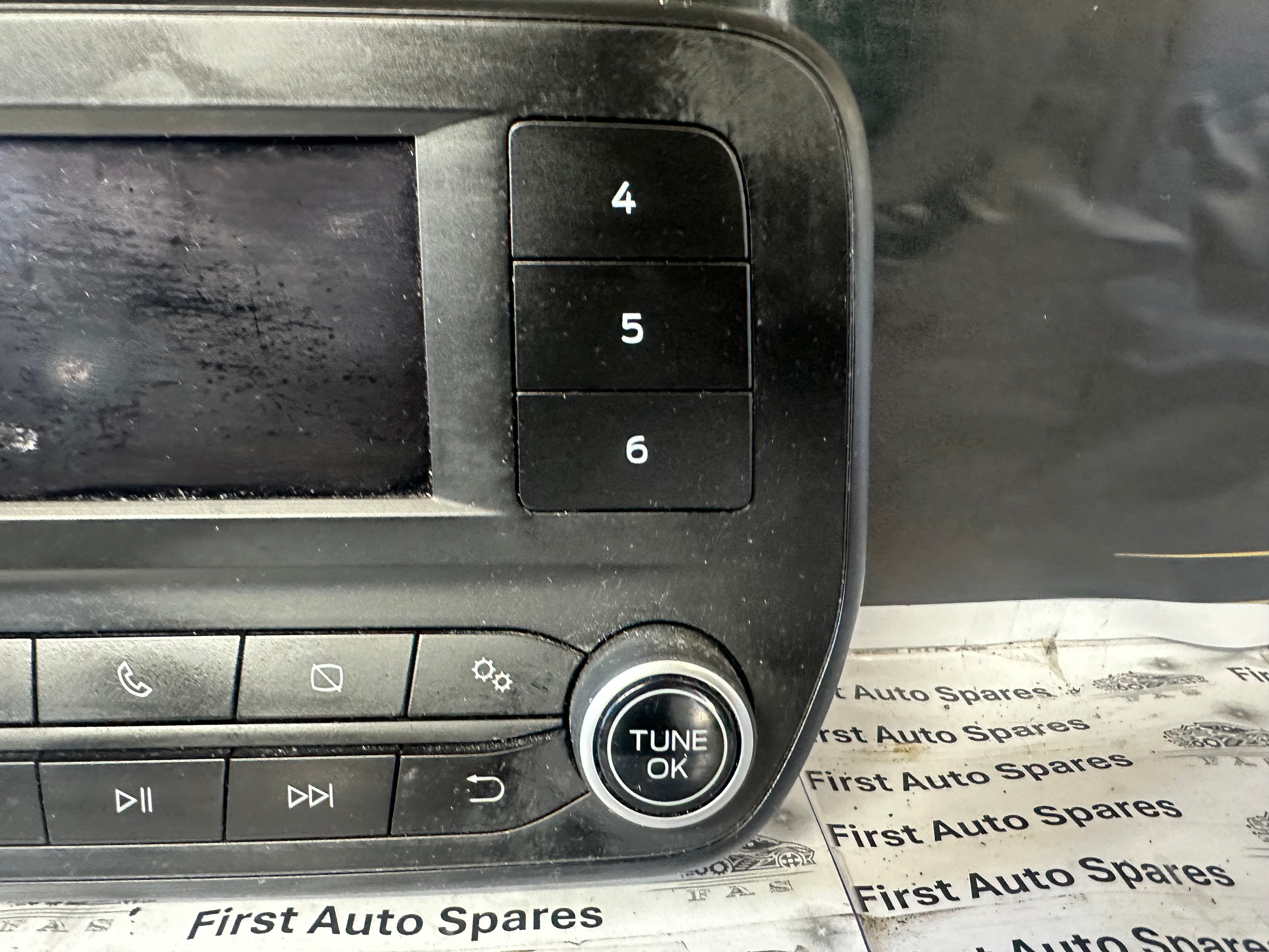 Ford Transit Custom Audio & Sat Nav Display Screen (10R-059591) (H1BT-18B955-EG)