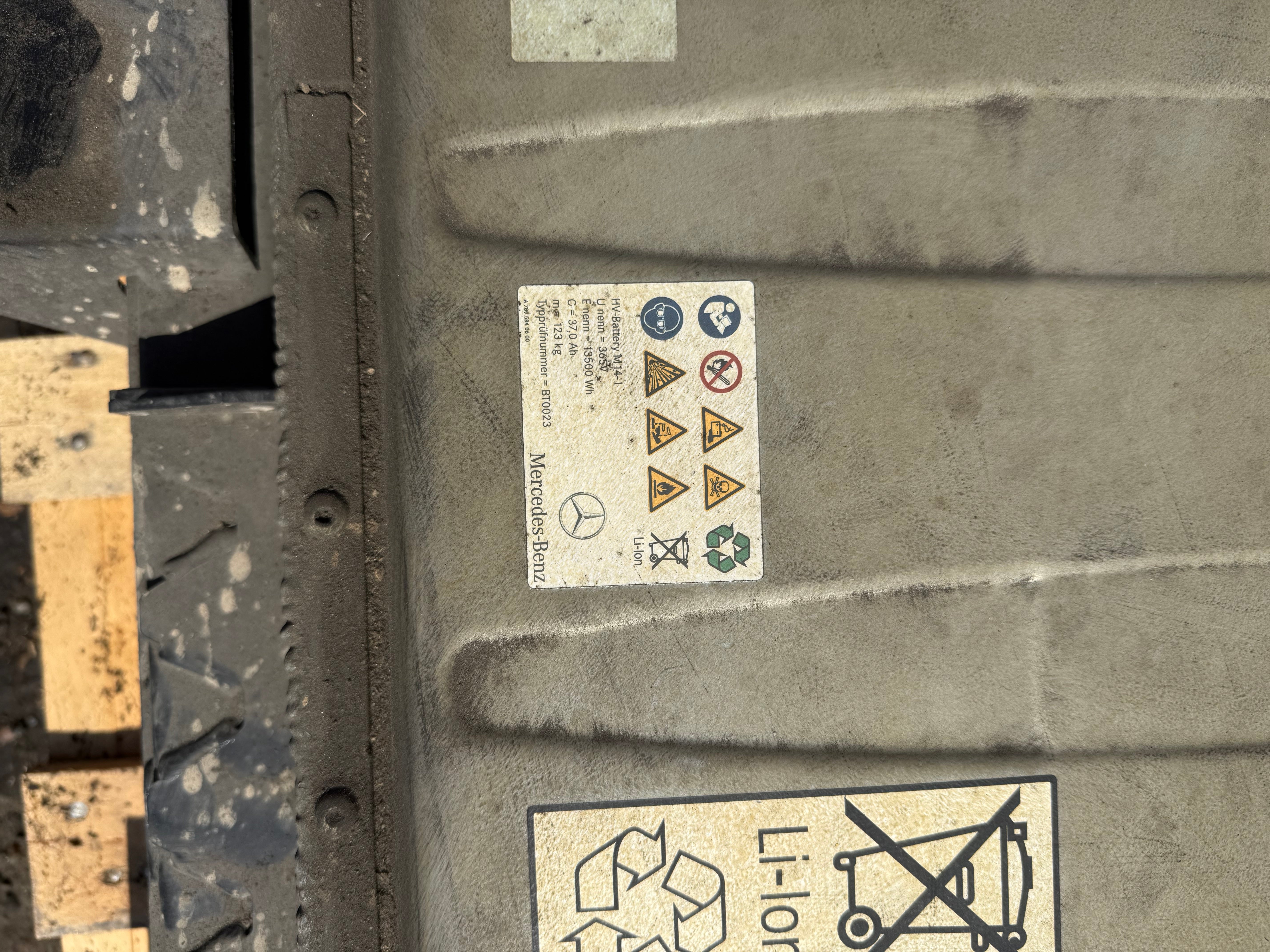 Mercedes Sprinter (W907) High Voltage Electric Battery