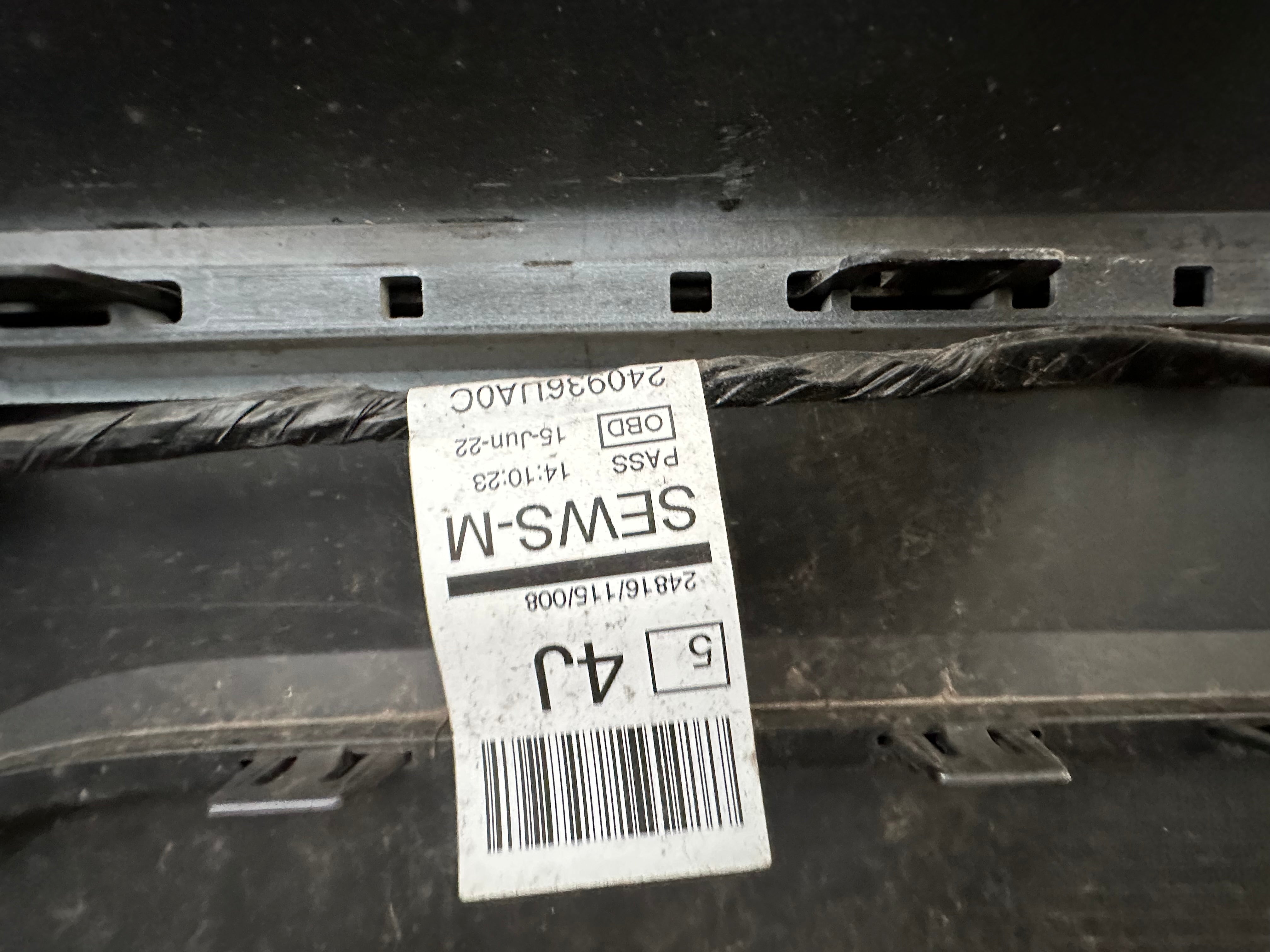 Nissan Qashqai 2022 Rear Bumper with Rear Blind Spot Sensors (284N09449R)