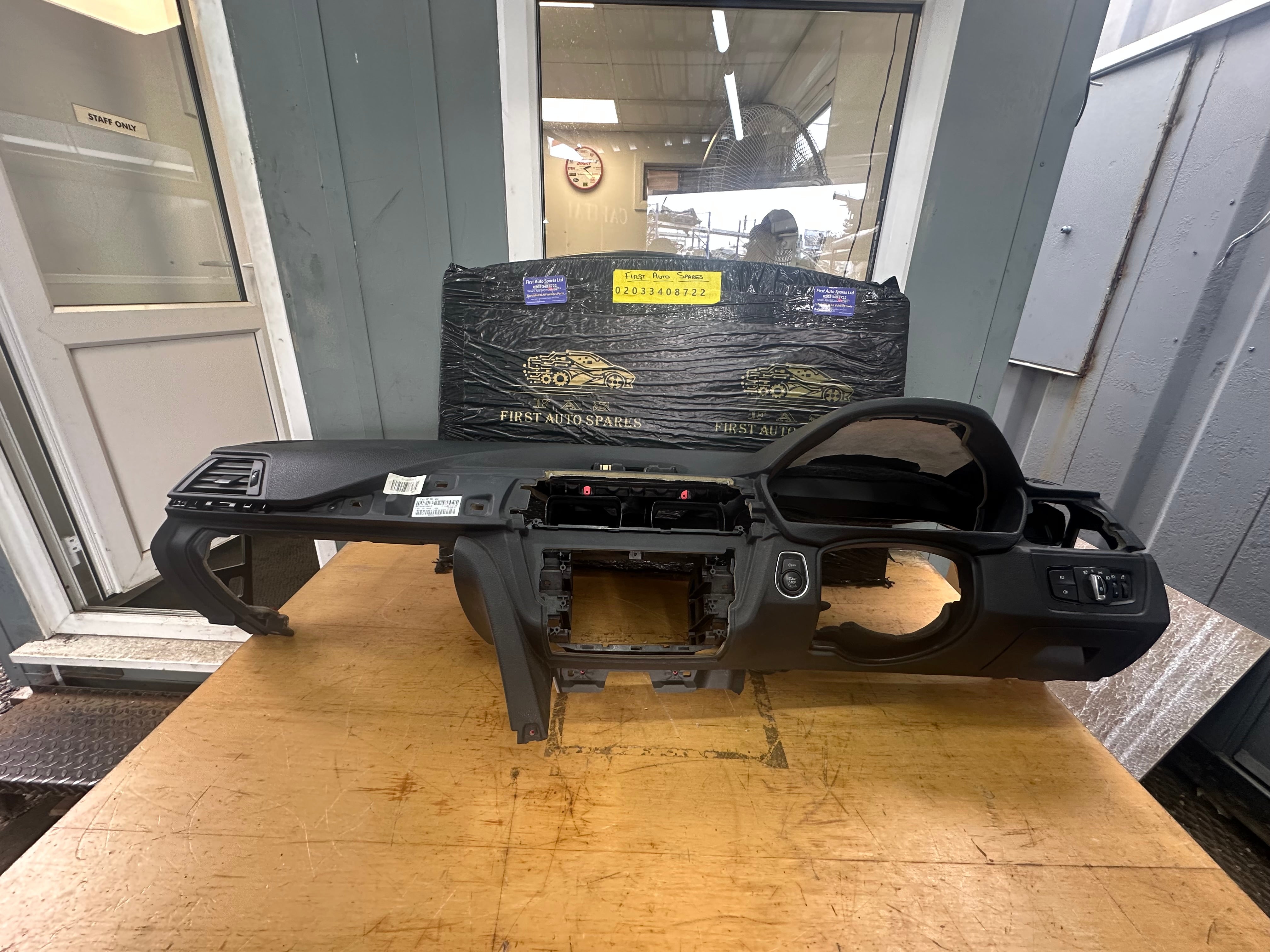 BMW 3 & 4 Series F30 F32 2012–17  Dashboard