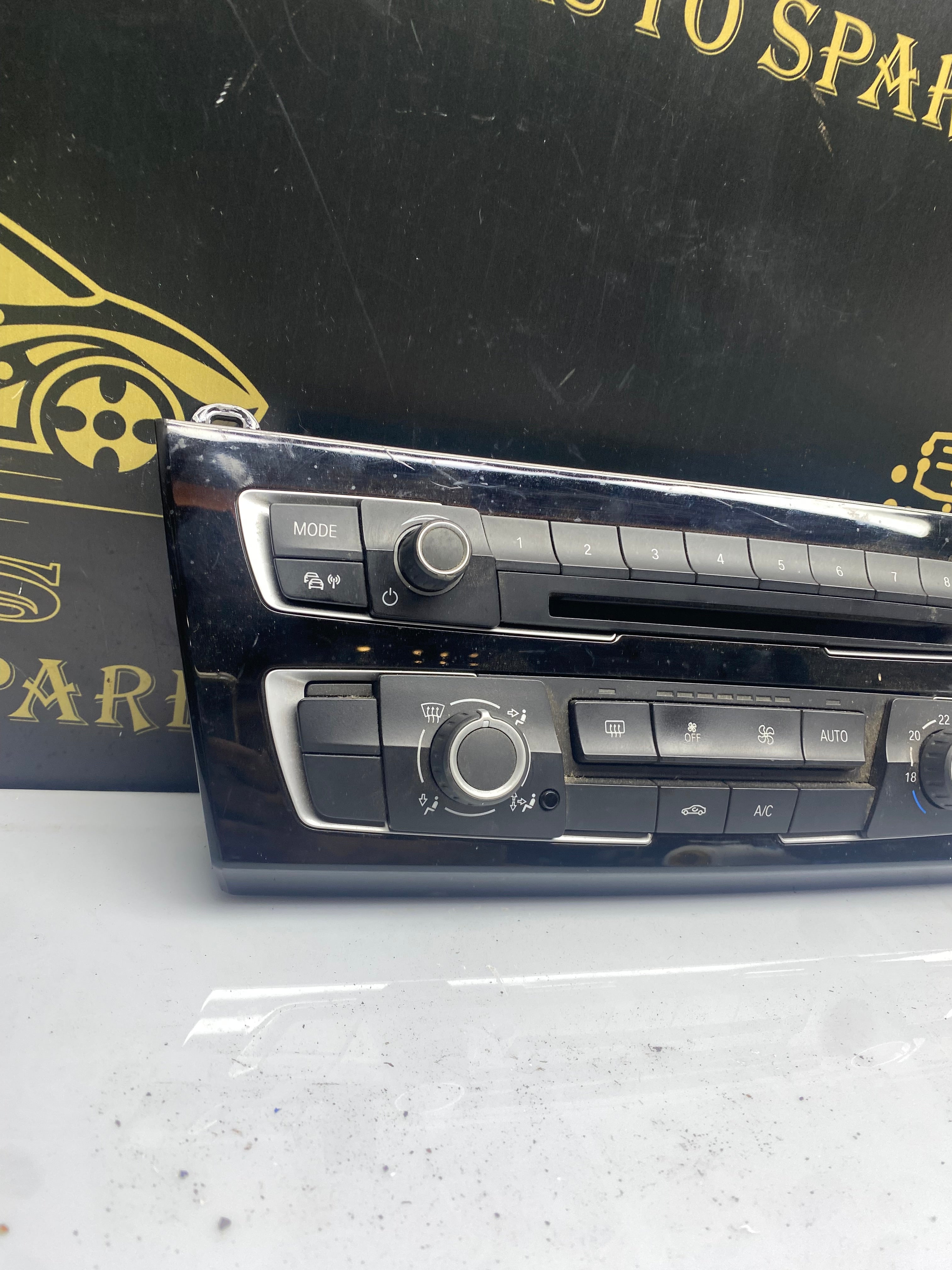 BMW 1 Series F20/2 Series F22 Air Conditioning Control Panel 2015–2019 (9363546)