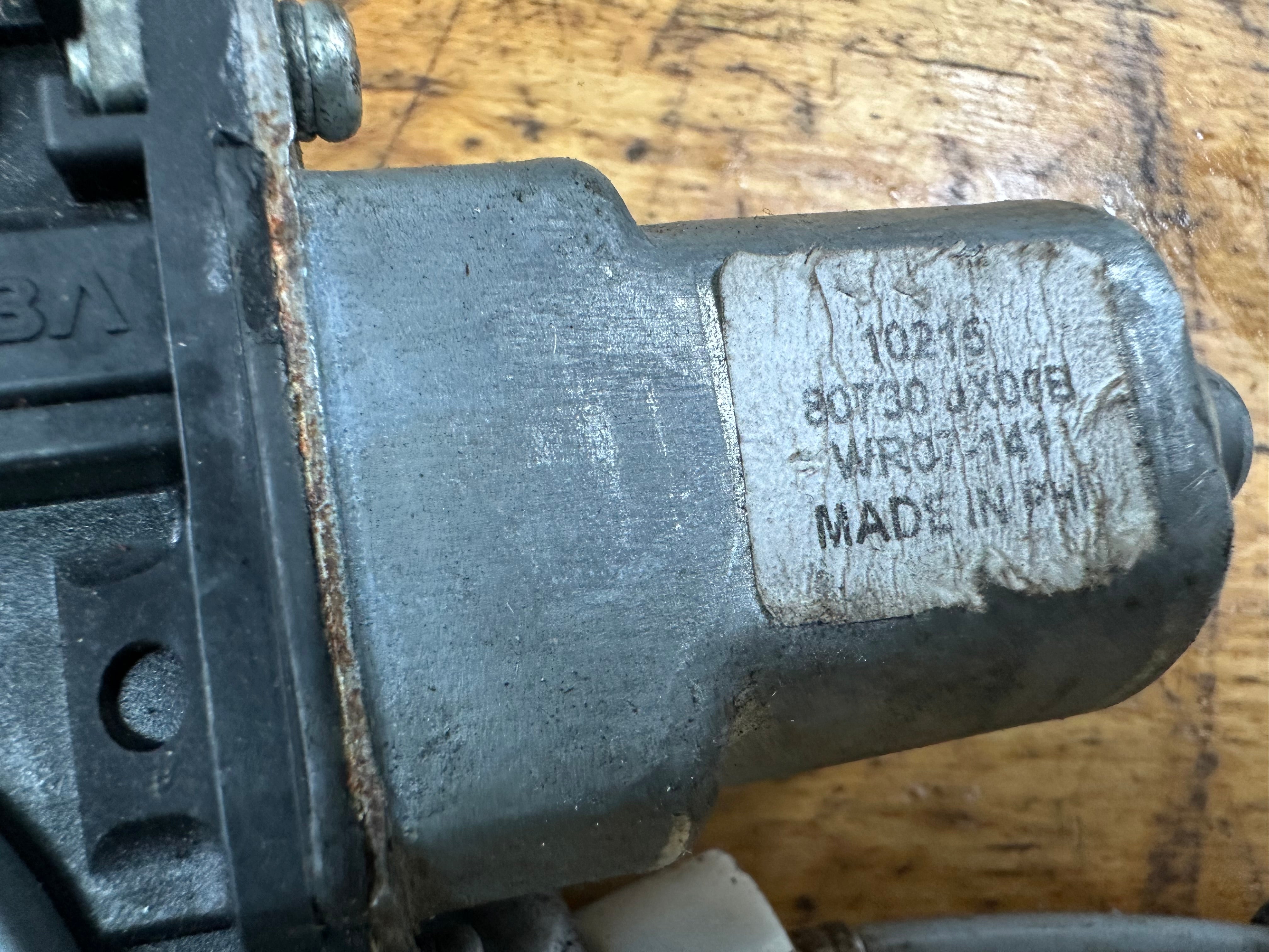 Nissan Juke 2010-2014 Right Front O/S/F Window Regulator (80730JX00B) (WR07-141)